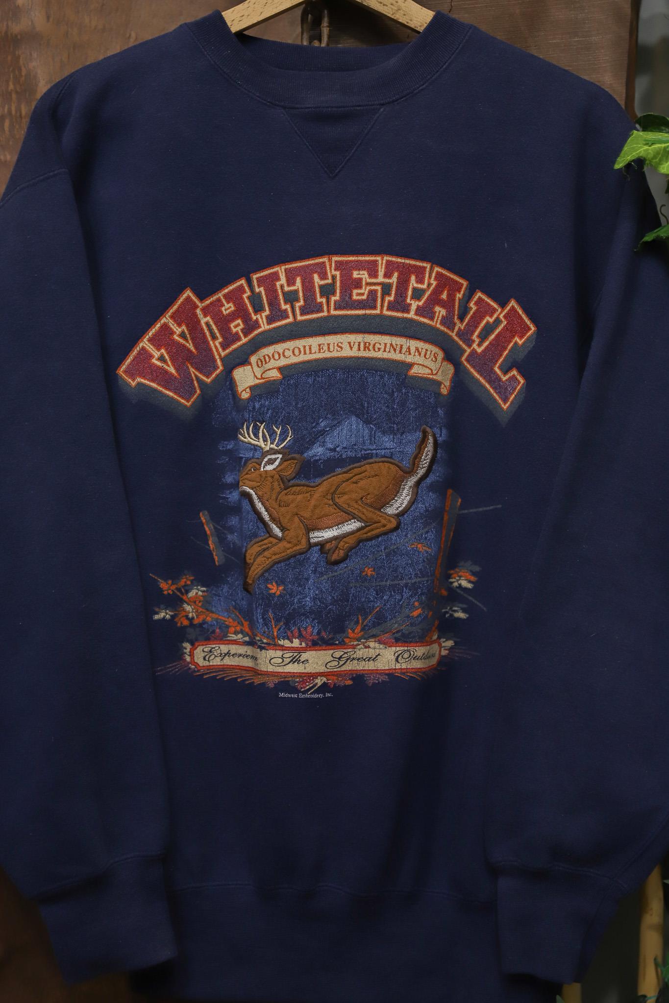 Old School 90s Oversize Geyikli Sweatshirt