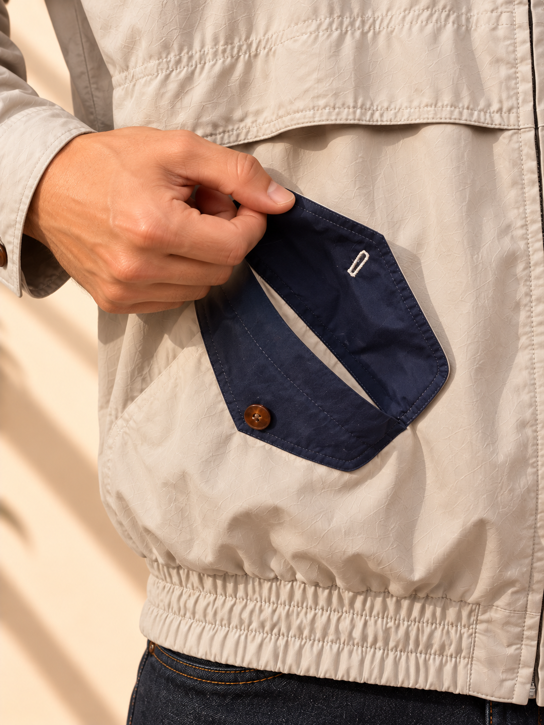 Original Lee Safari Casual Ceket