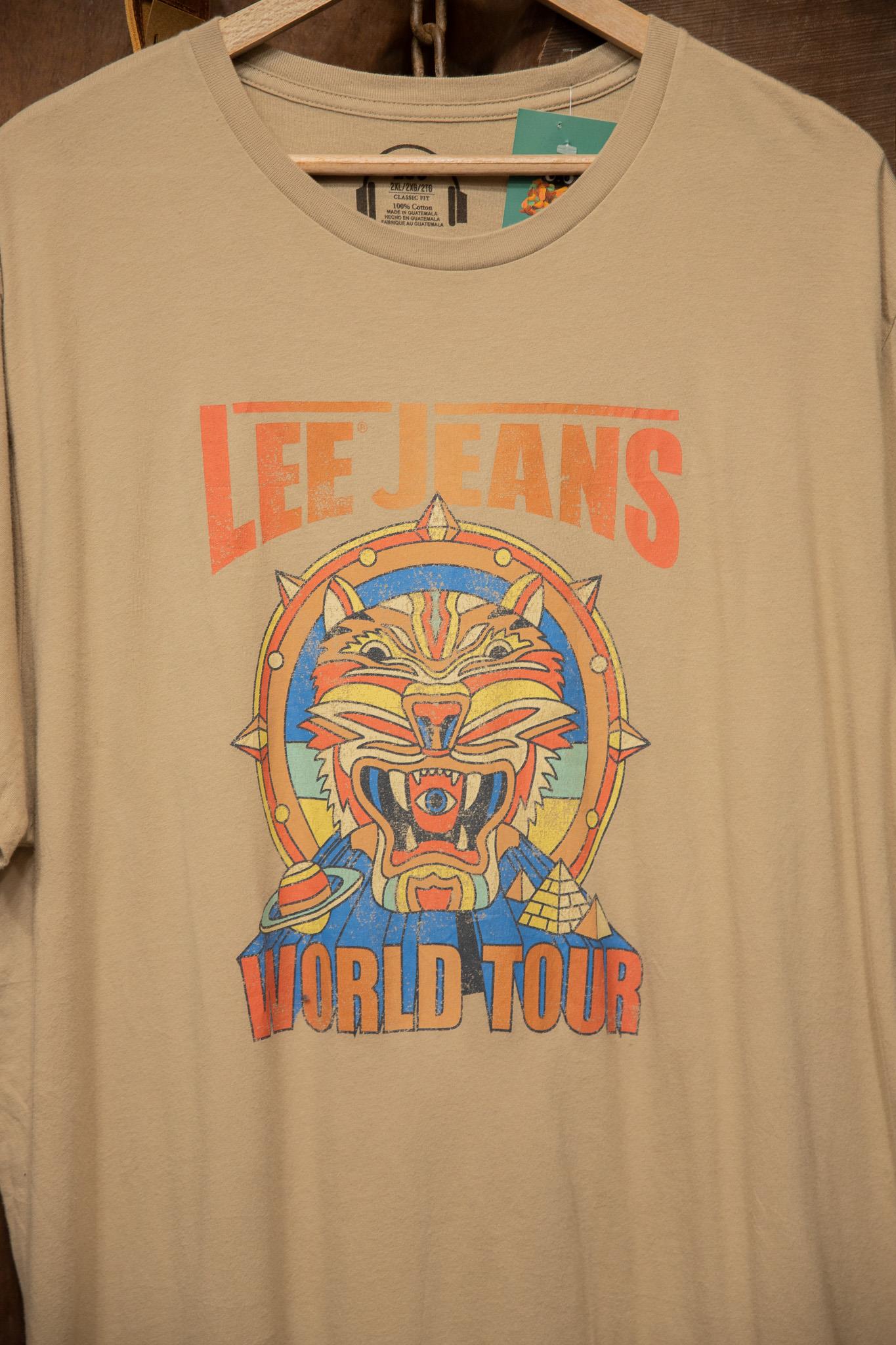 Original Lee World Tour Oversize Tişört
