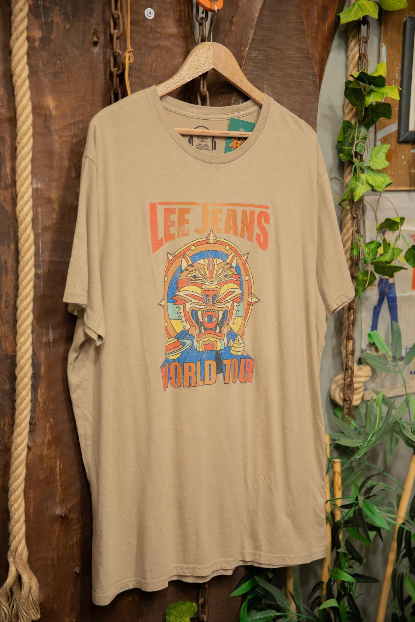 Original Lee World Tour Oversize Tişört
