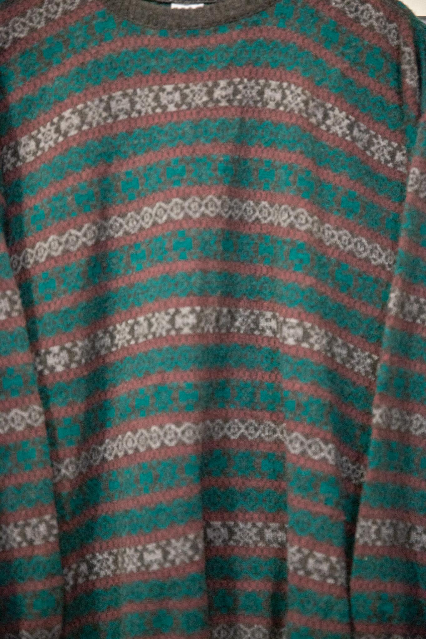 Oversize 90s Örgü Kazak