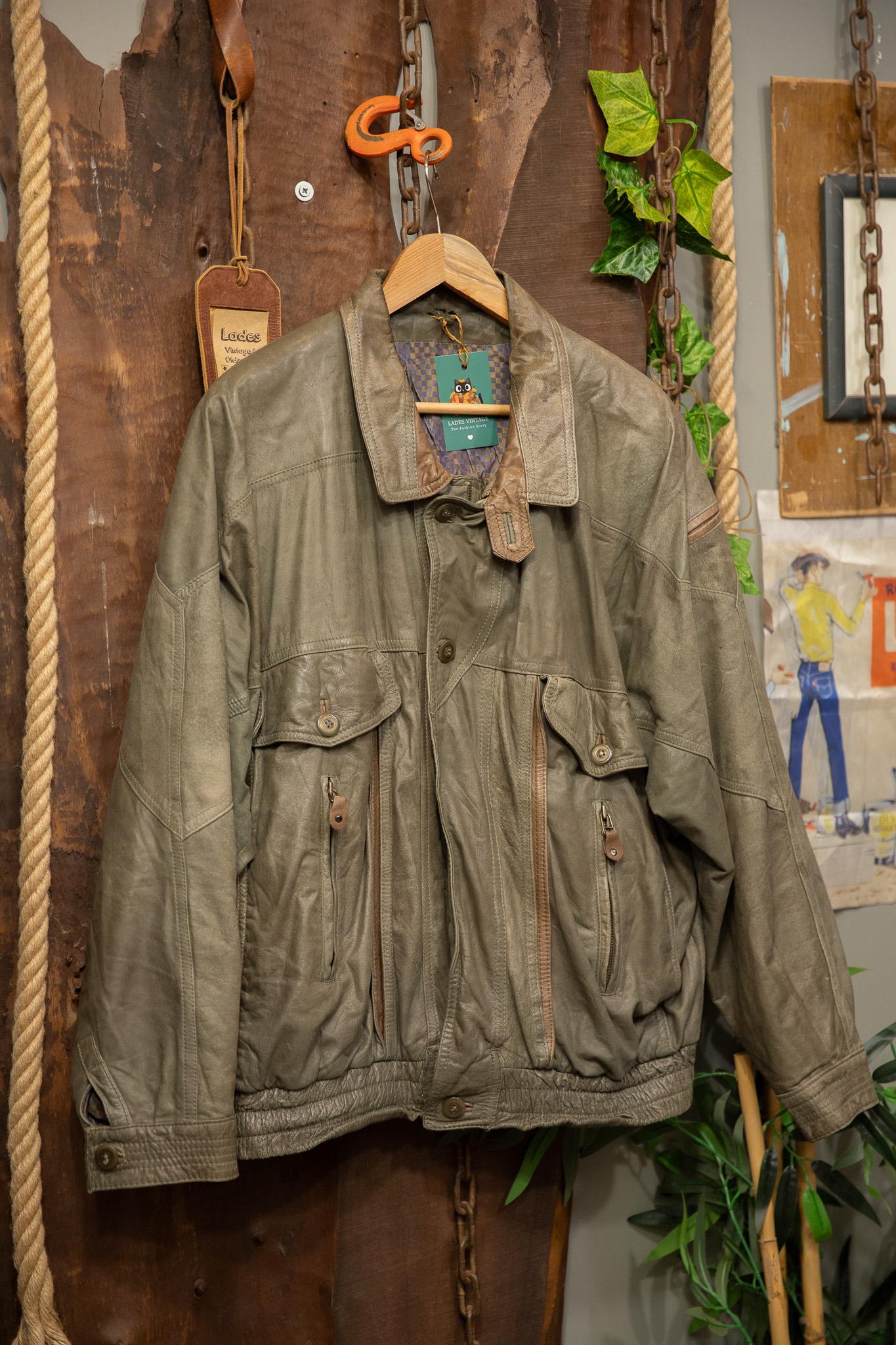 Oversize American Deri Ceket