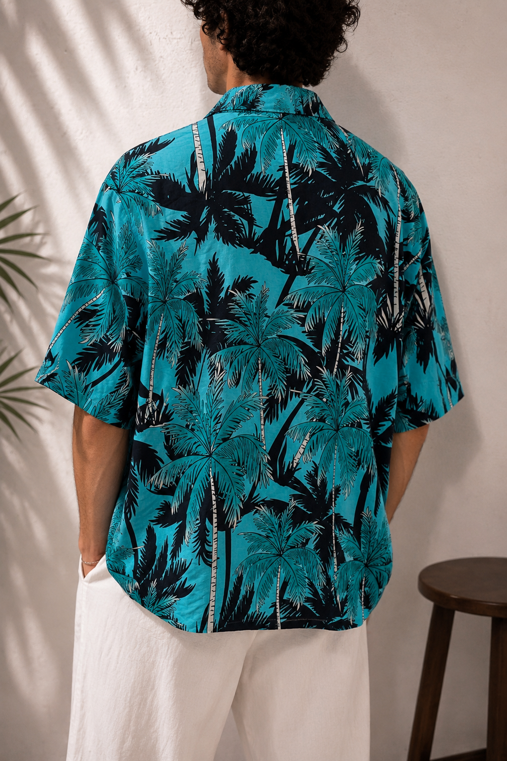 Oversize Hawaii Gömlek