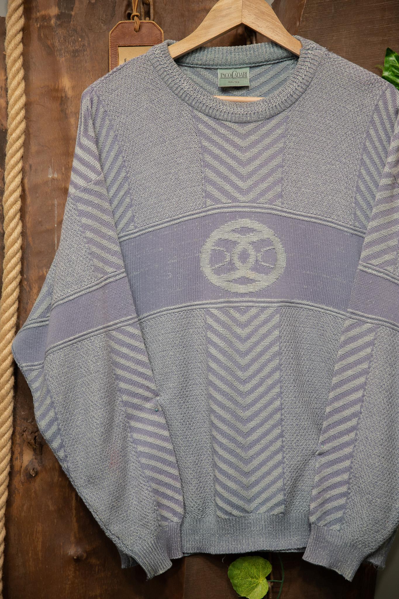 Paco Oversize Örgü Kazak