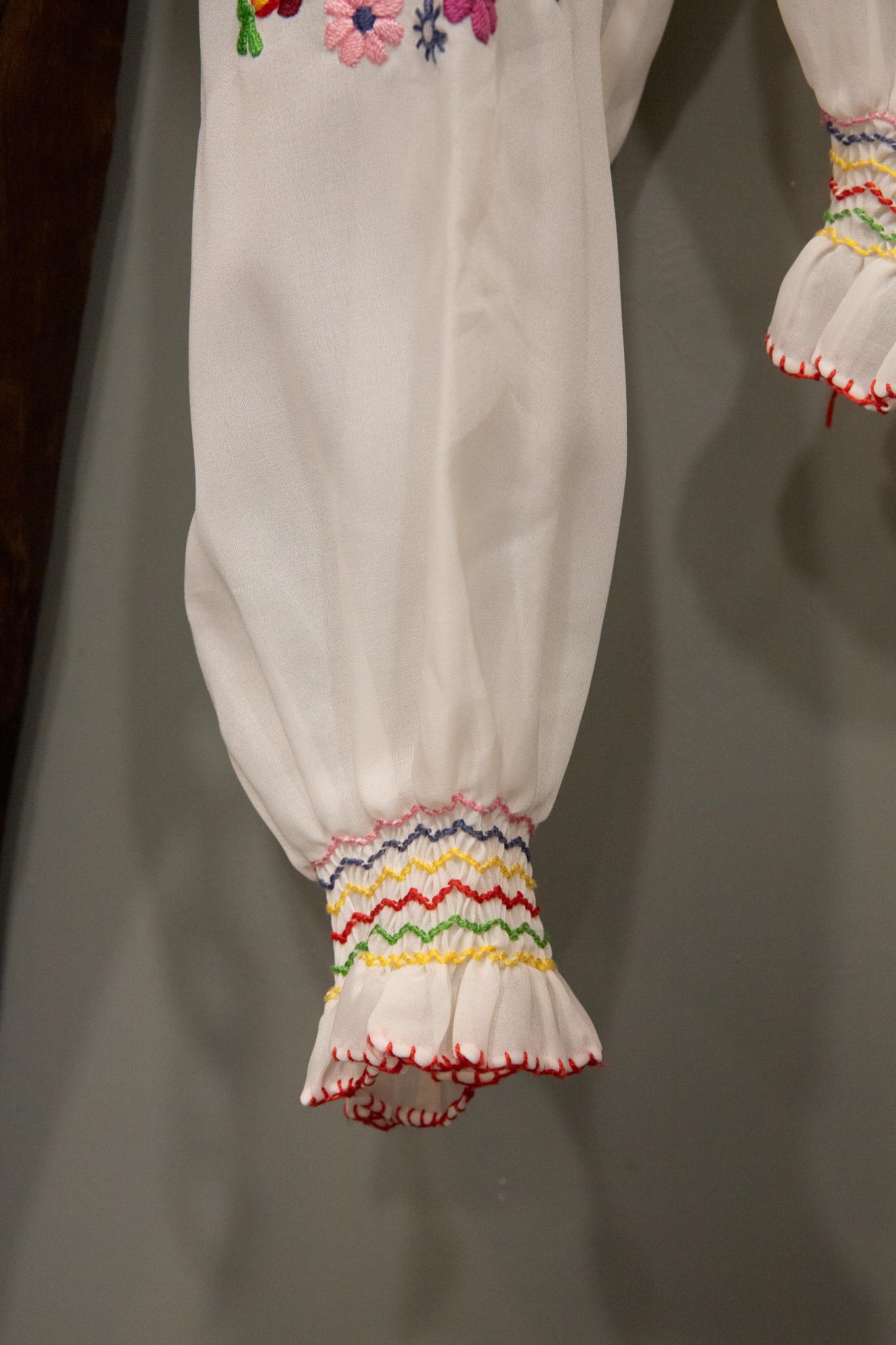 PARIS Nakışlı Kadın Gömlek