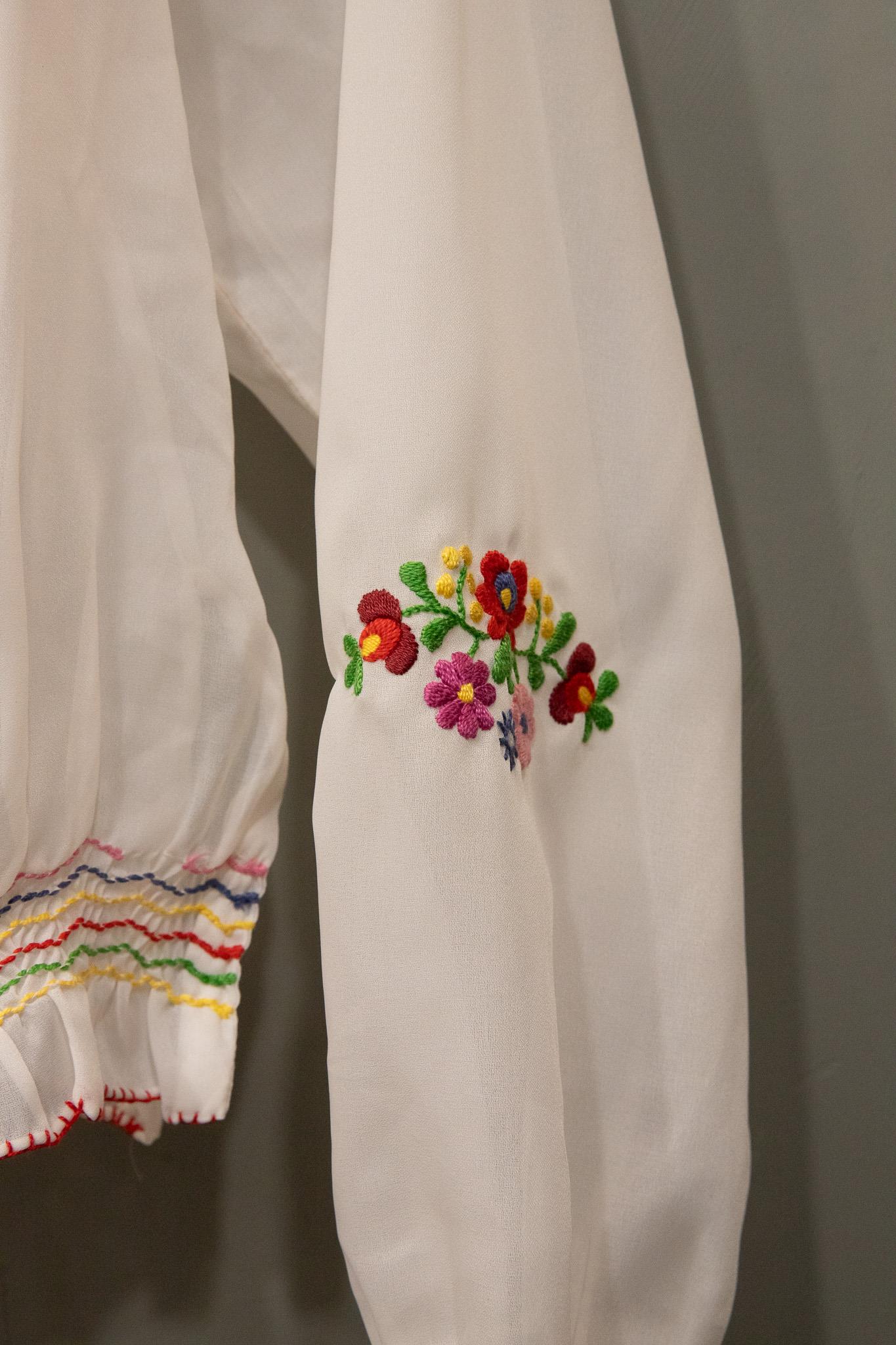 PARIS Nakışlı Kadın Gömlek