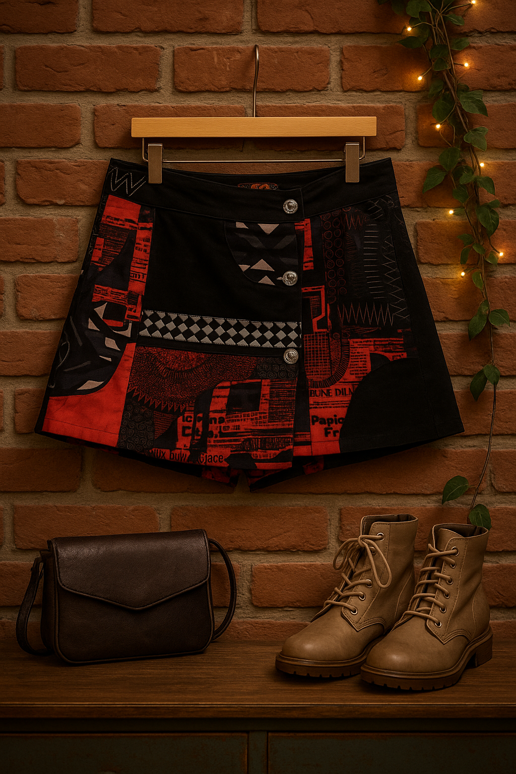 Patchwork Kadife Etek