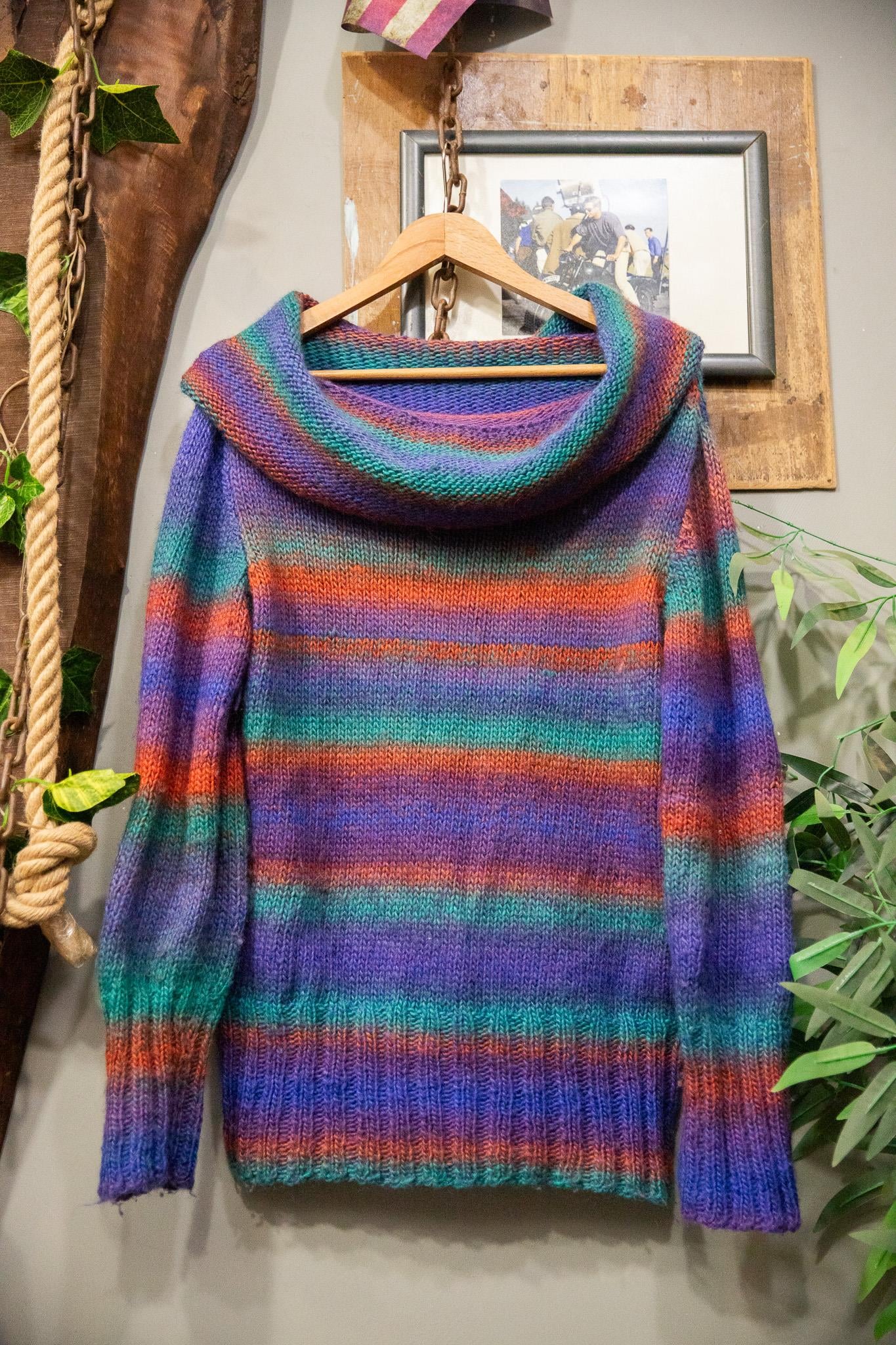 Rainbow Boho 90s Kazak