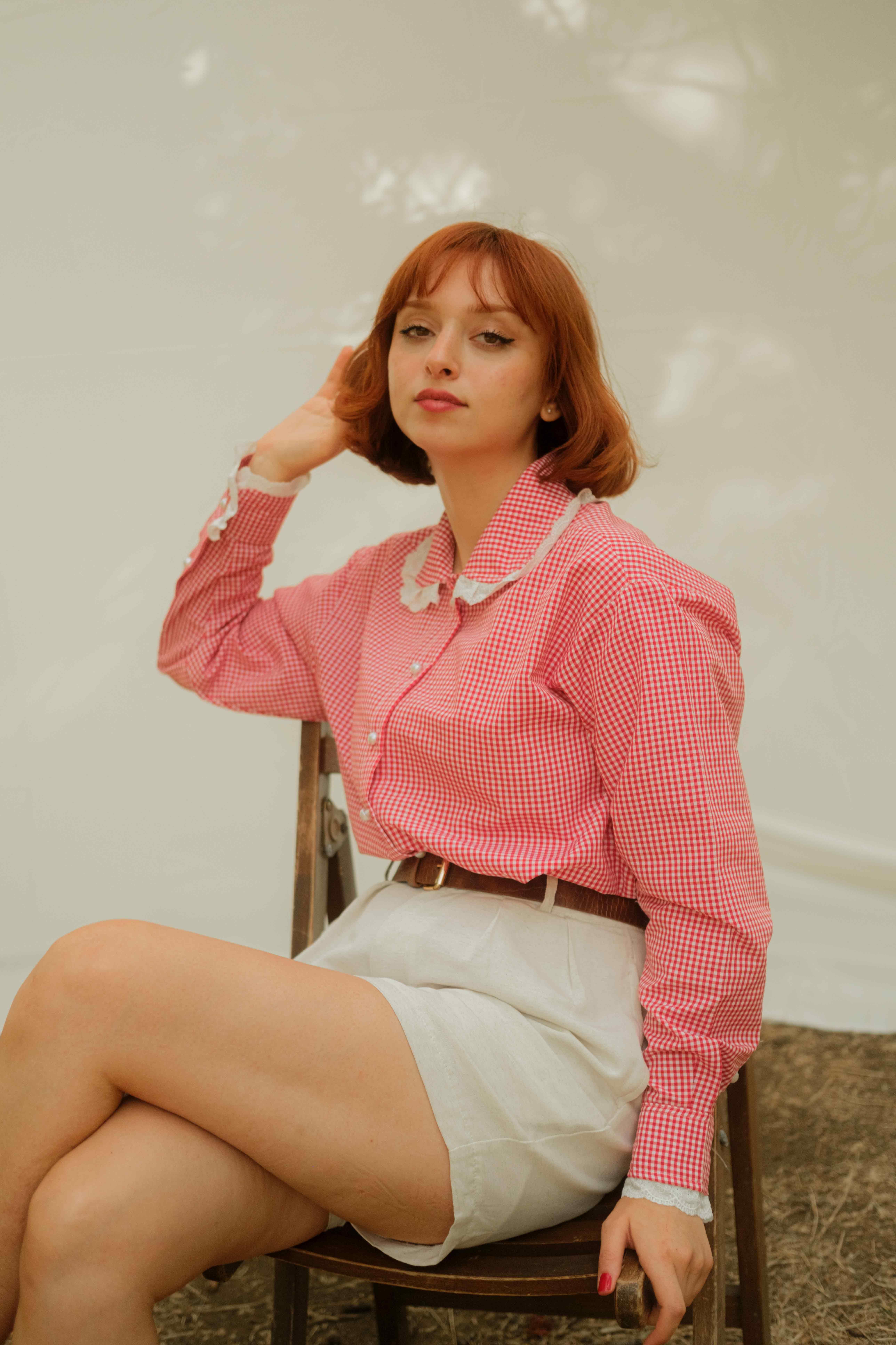 RETRO ALICE WONDERLAND KIRMIZI LONGARM