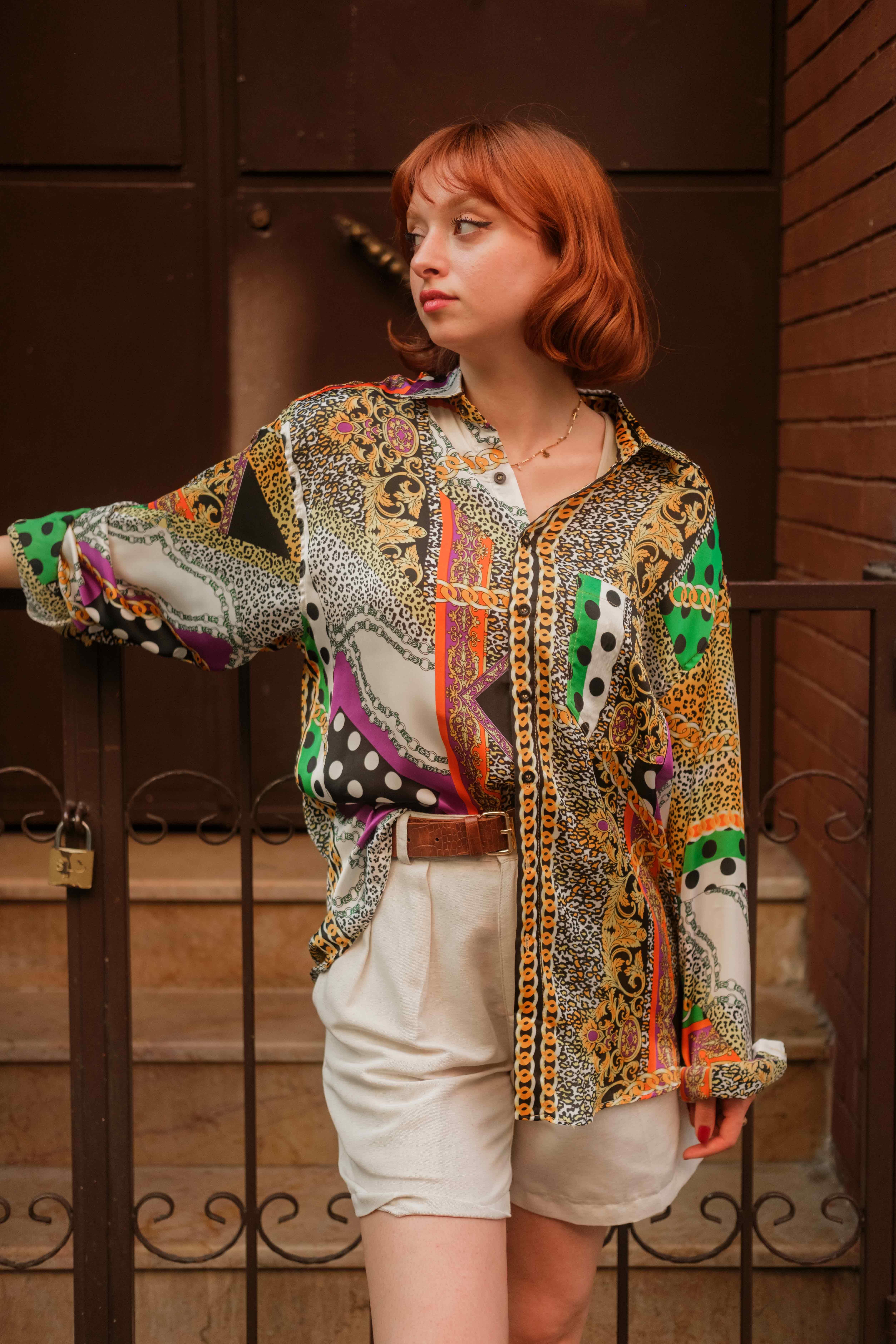 RETRO KOLEKSİYON UNISEX GÖMLEK