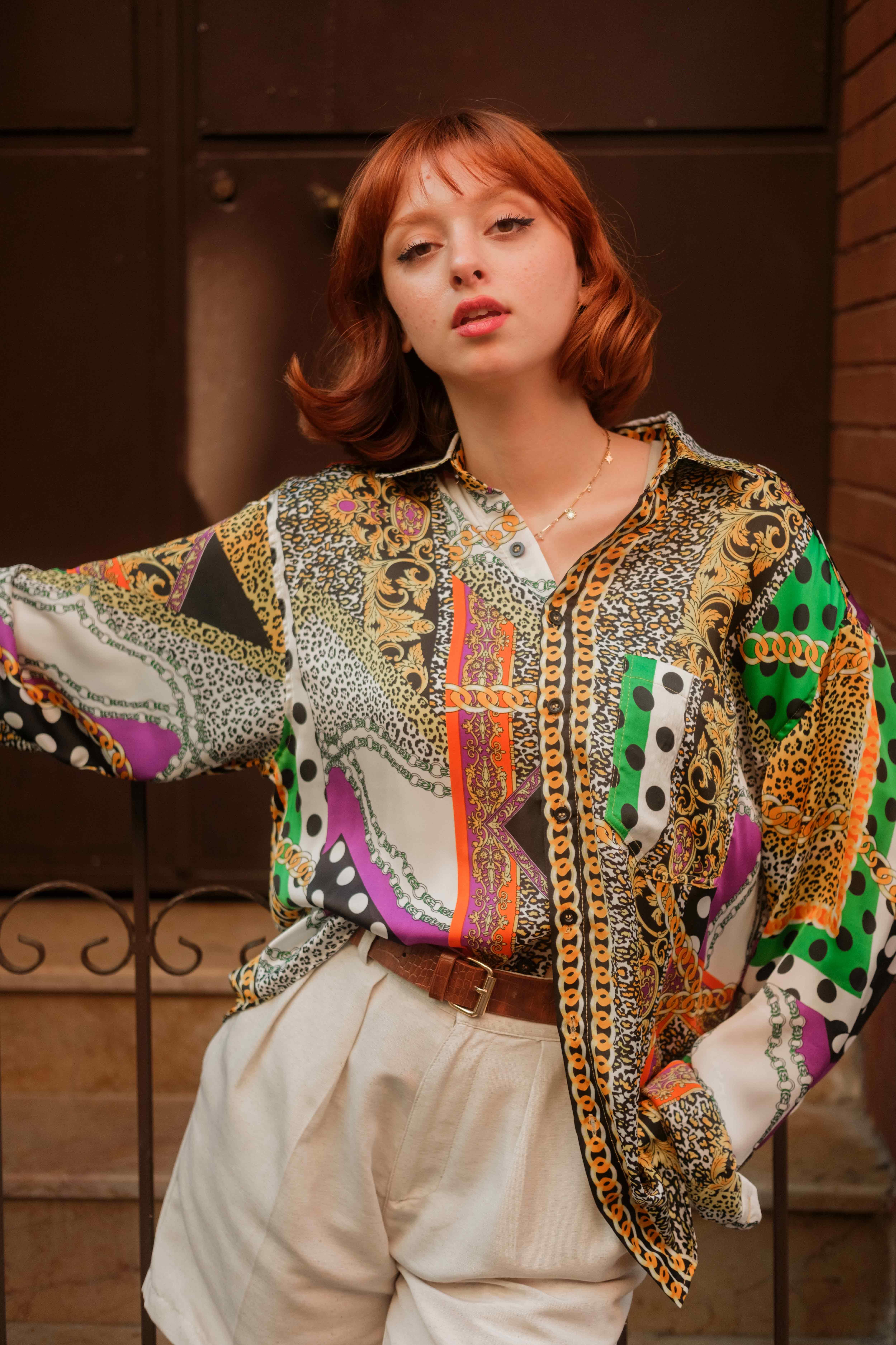 RETRO KOLEKSİYON UNISEX GÖMLEK