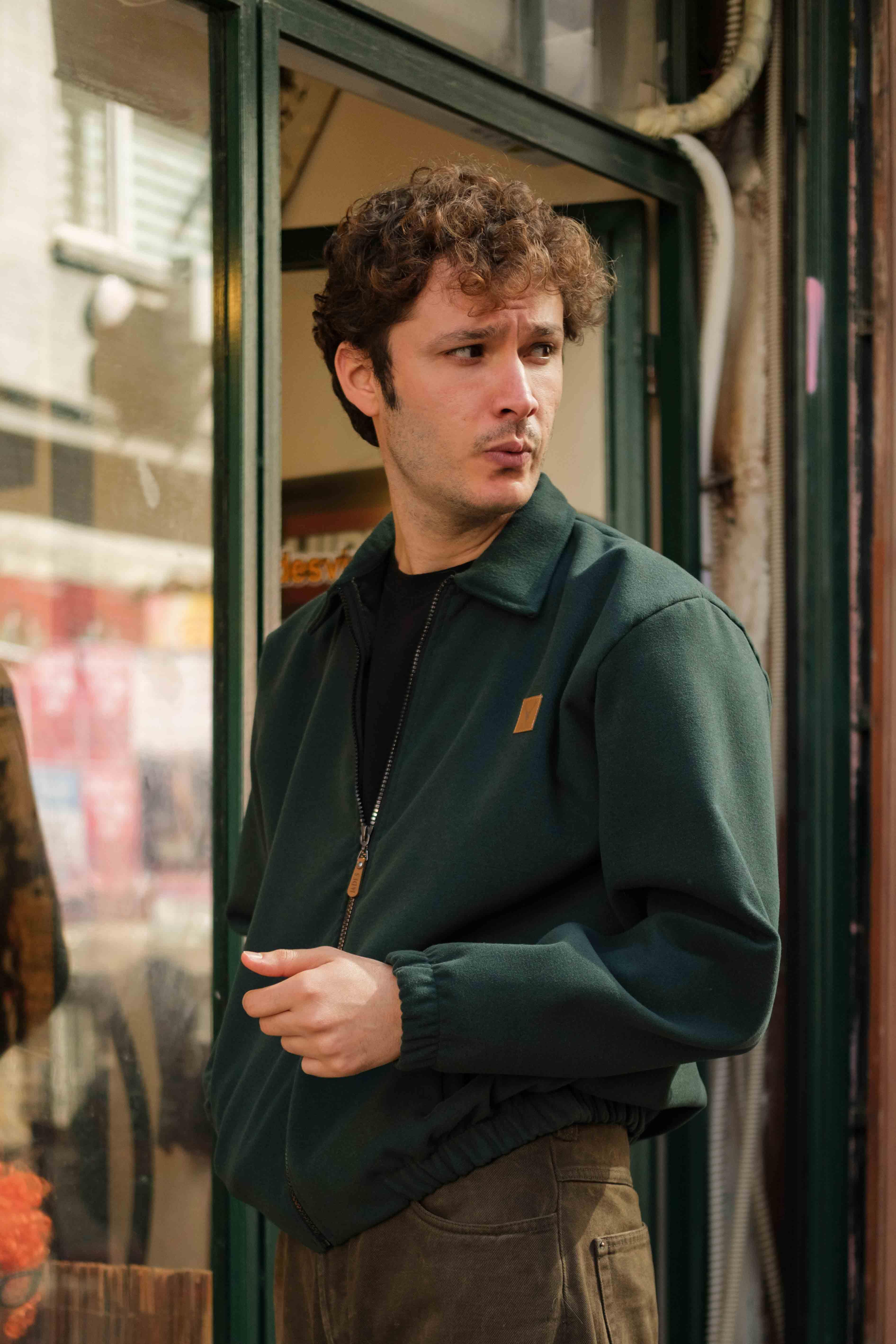 Retro London Bomber Koleksiyon Ceket