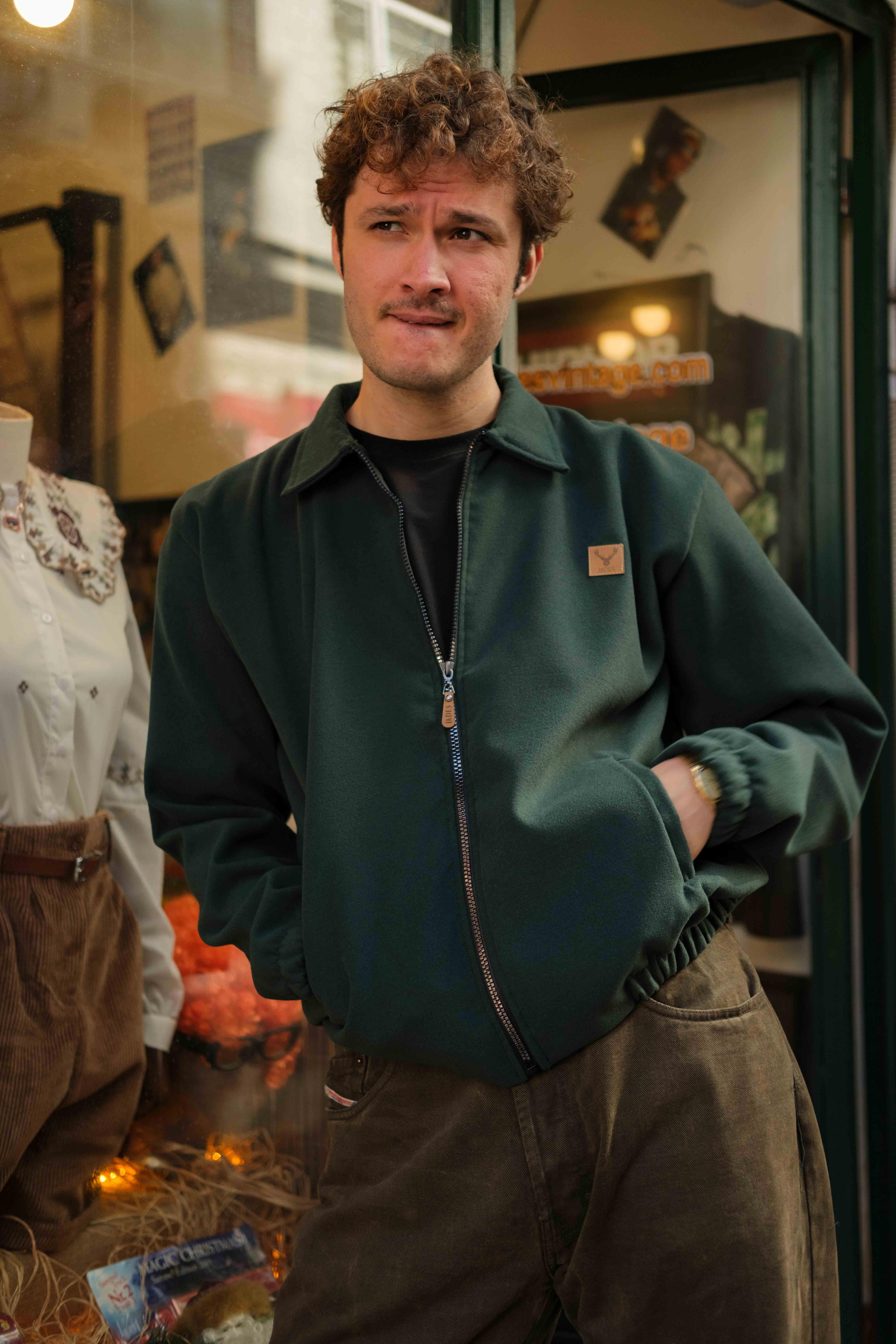 Retro London Bomber Koleksiyon Ceket
