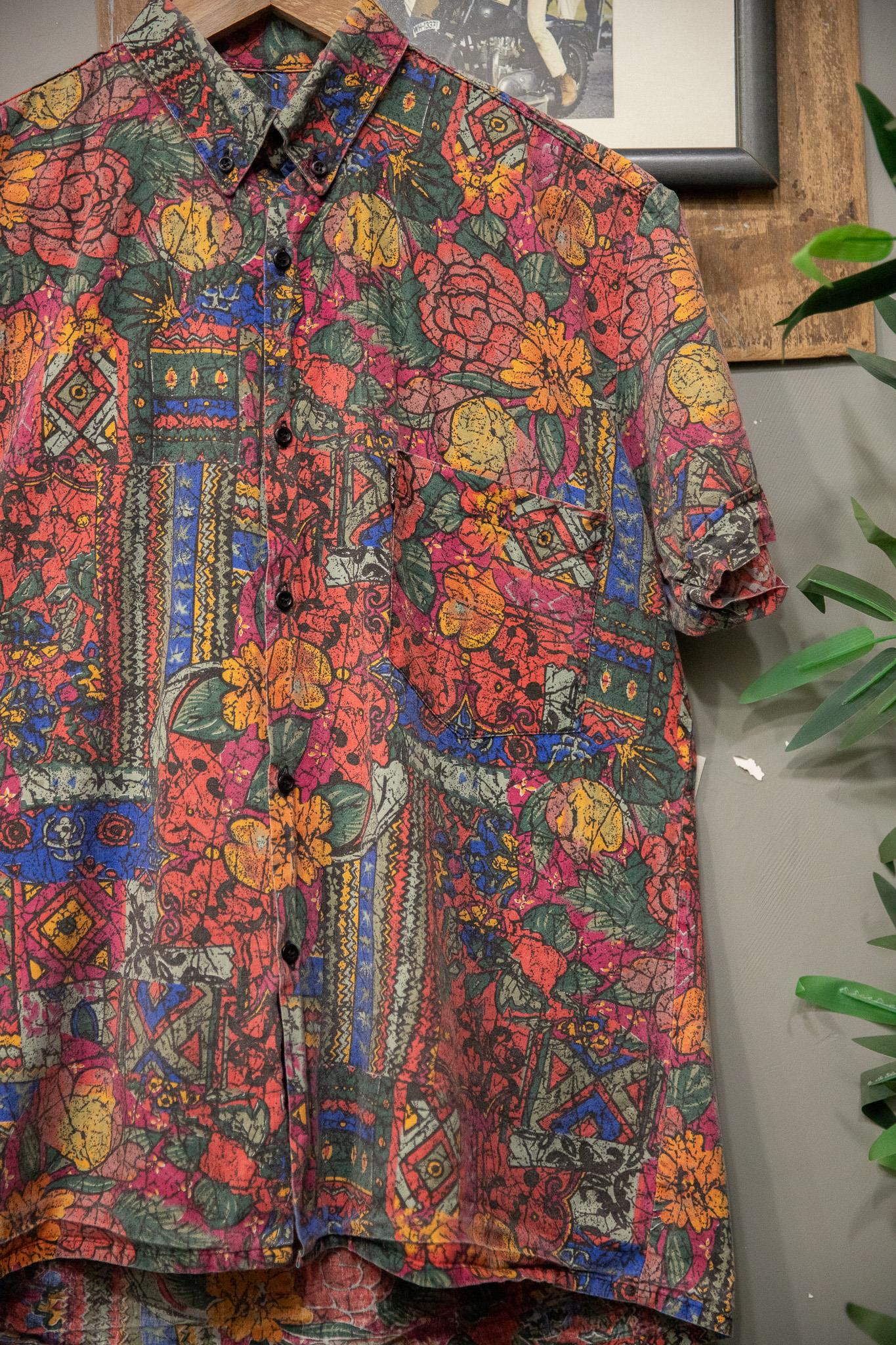 SARA 90s Etnik Gömlek