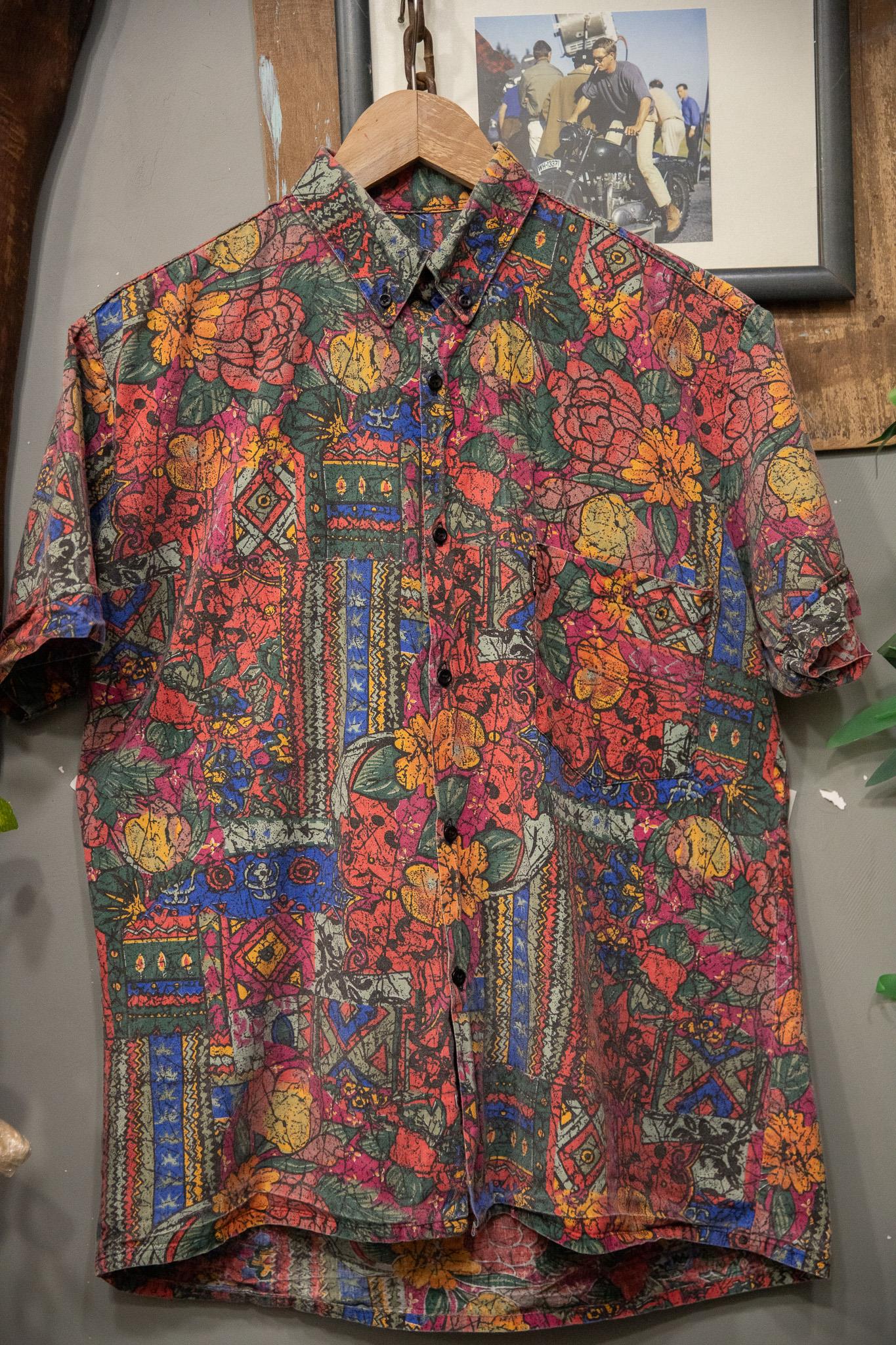 SARA 90s Etnik Gömlek