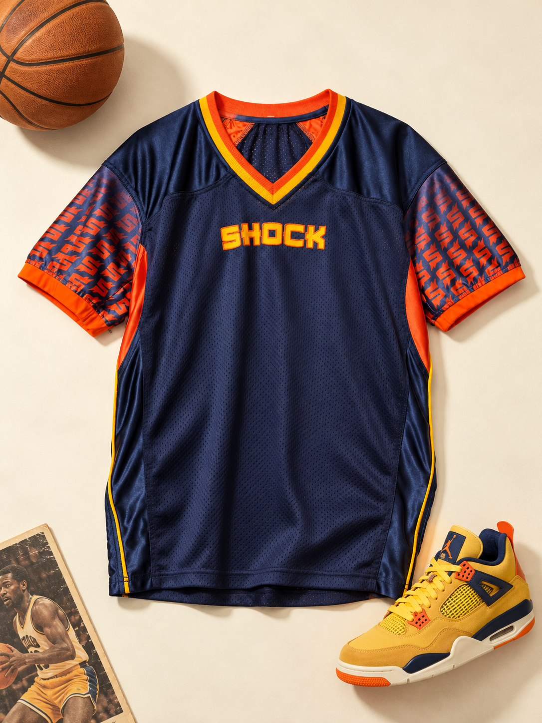 Shock Logolu Sporcu Forma
