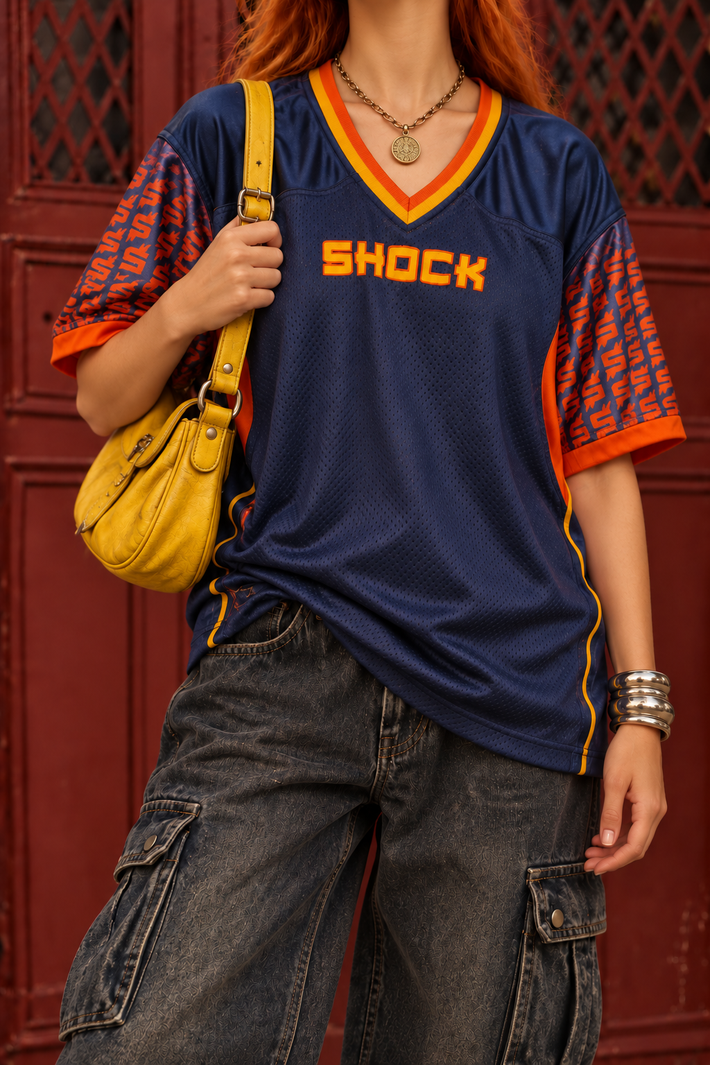 Shock Logolu Sporcu Forma