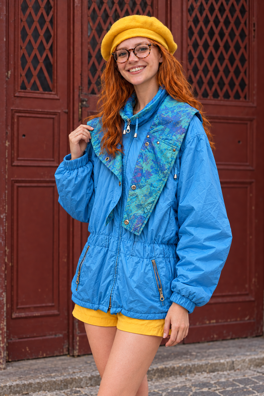 Sky Blue Kayak Şişme Mont