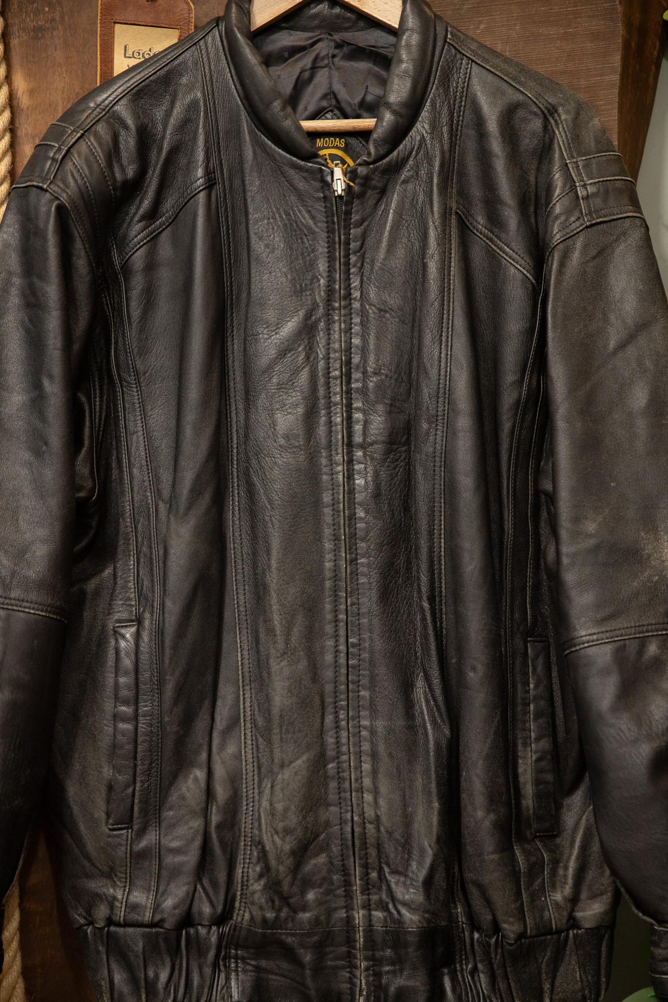 Spain Oversize Bomber Deri Ceket
