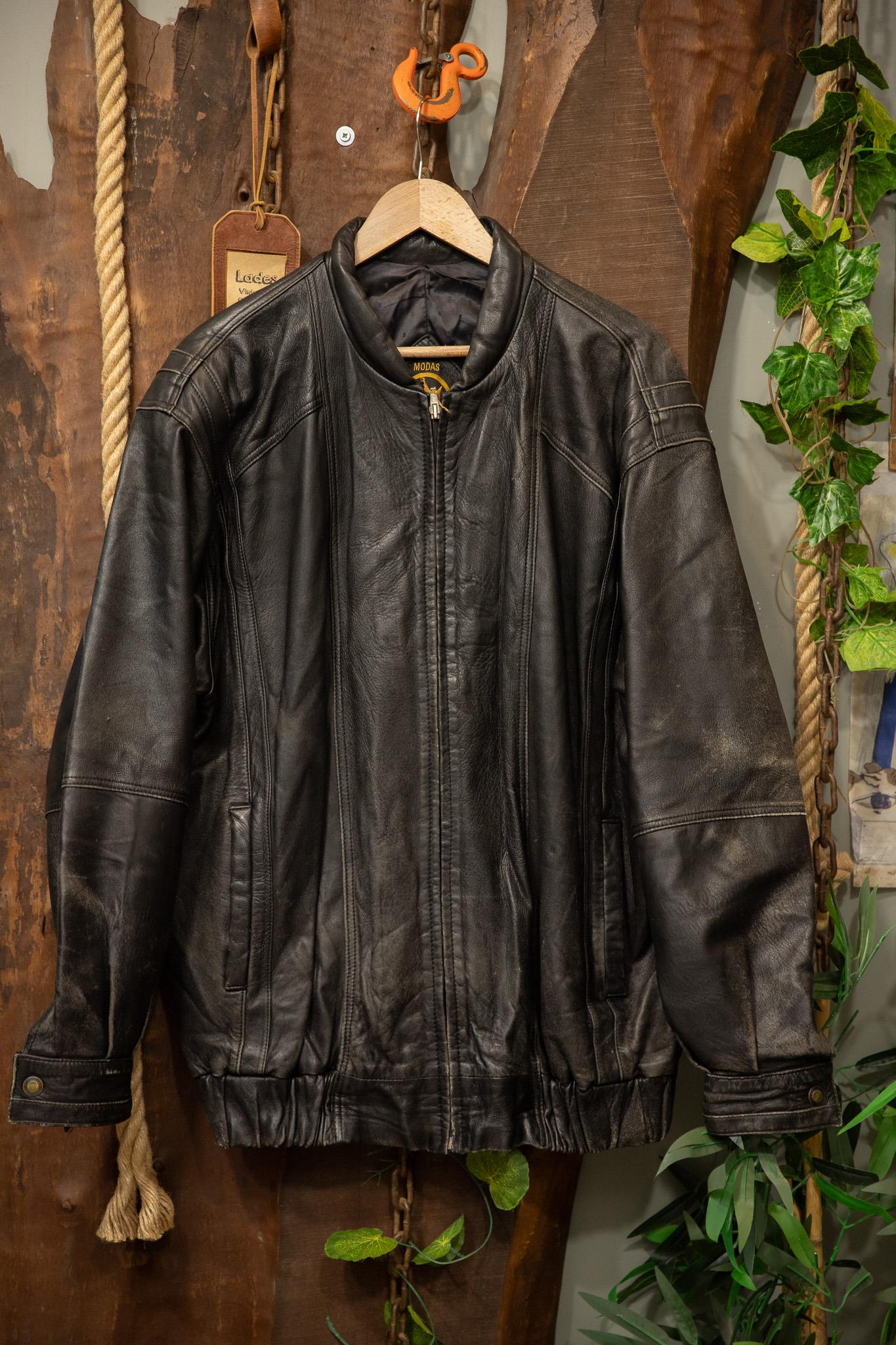 Spain Oversize Bomber Deri Ceket