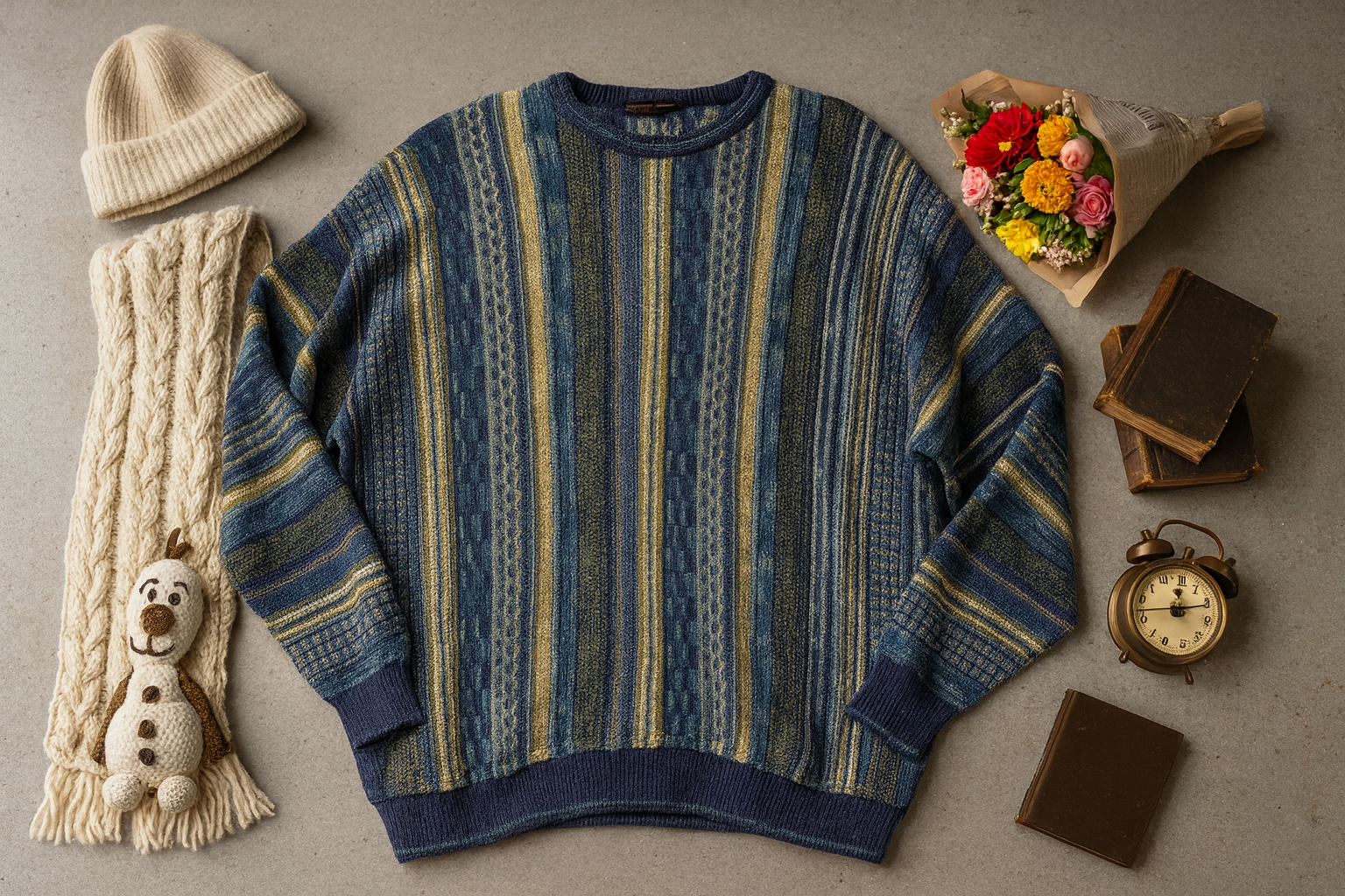 Starry Night Knitting Kazak