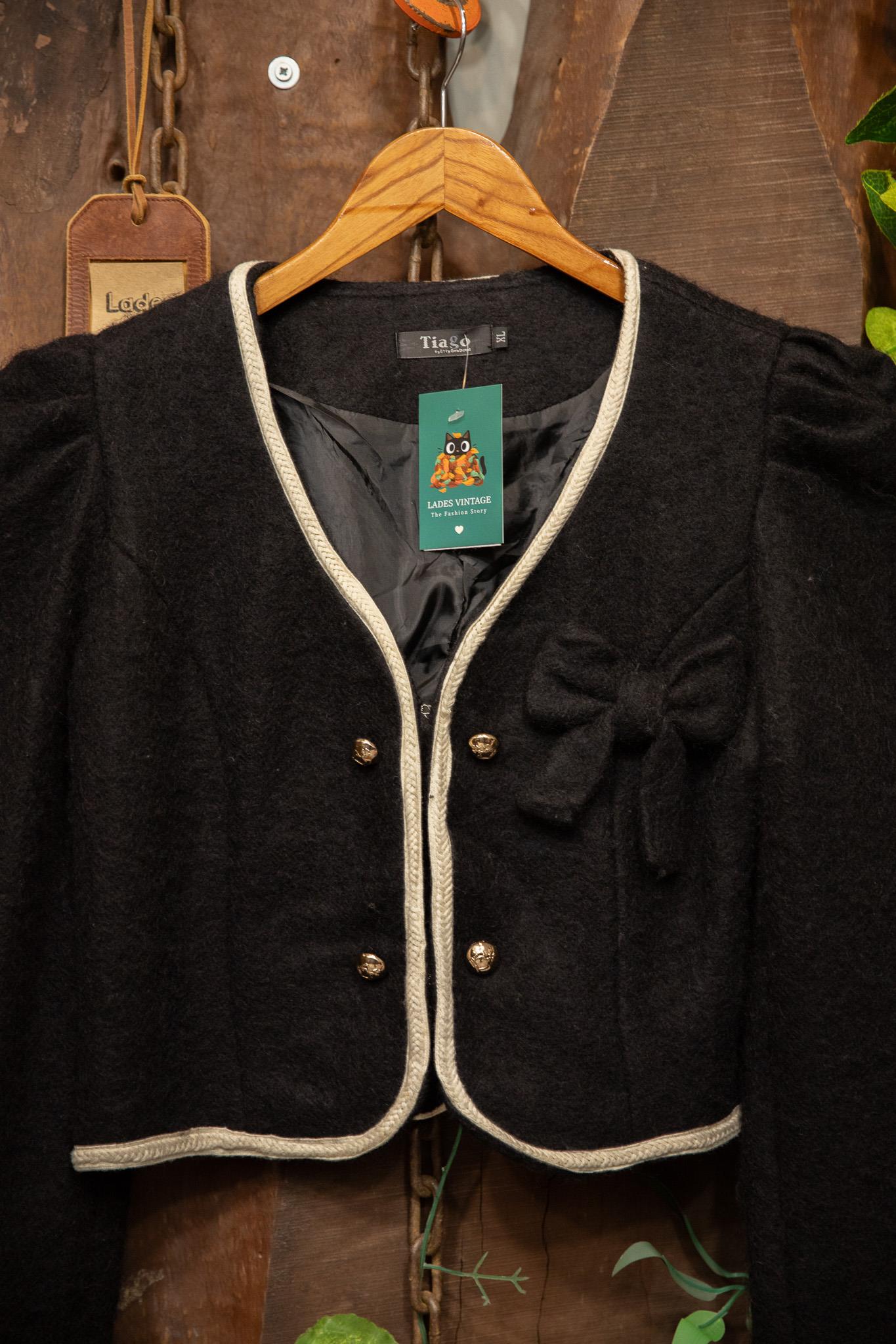 Tiago Tweed Crop Ceket