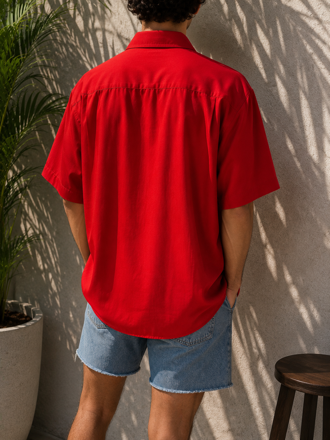 Versace Classic Original Red Gömlek