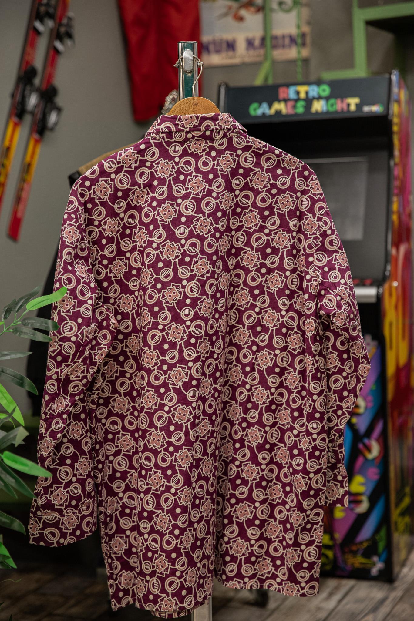VIETNAM LOTUS 70s Unisex Gömlek