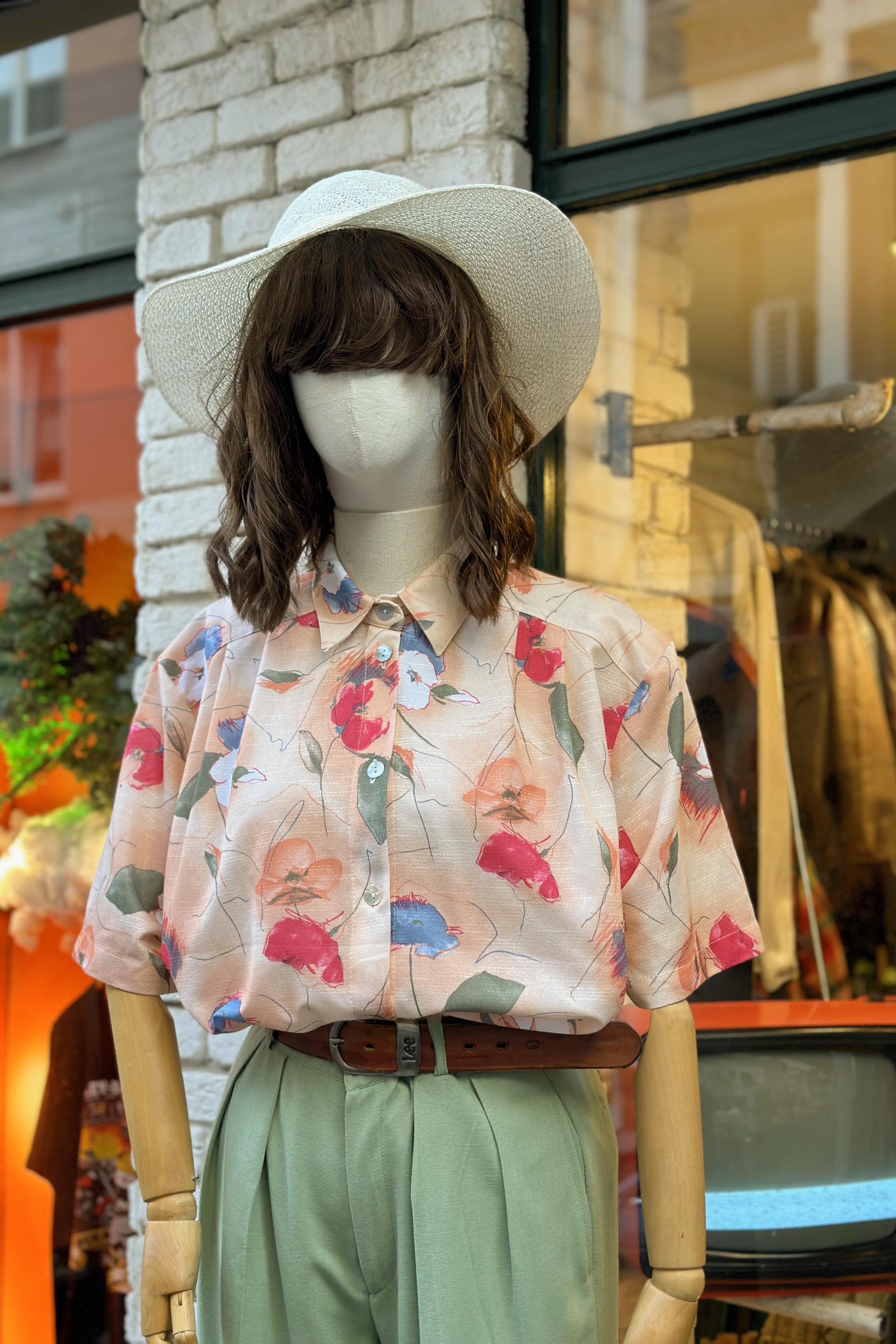 Vintage 90s Kadın Gömlek