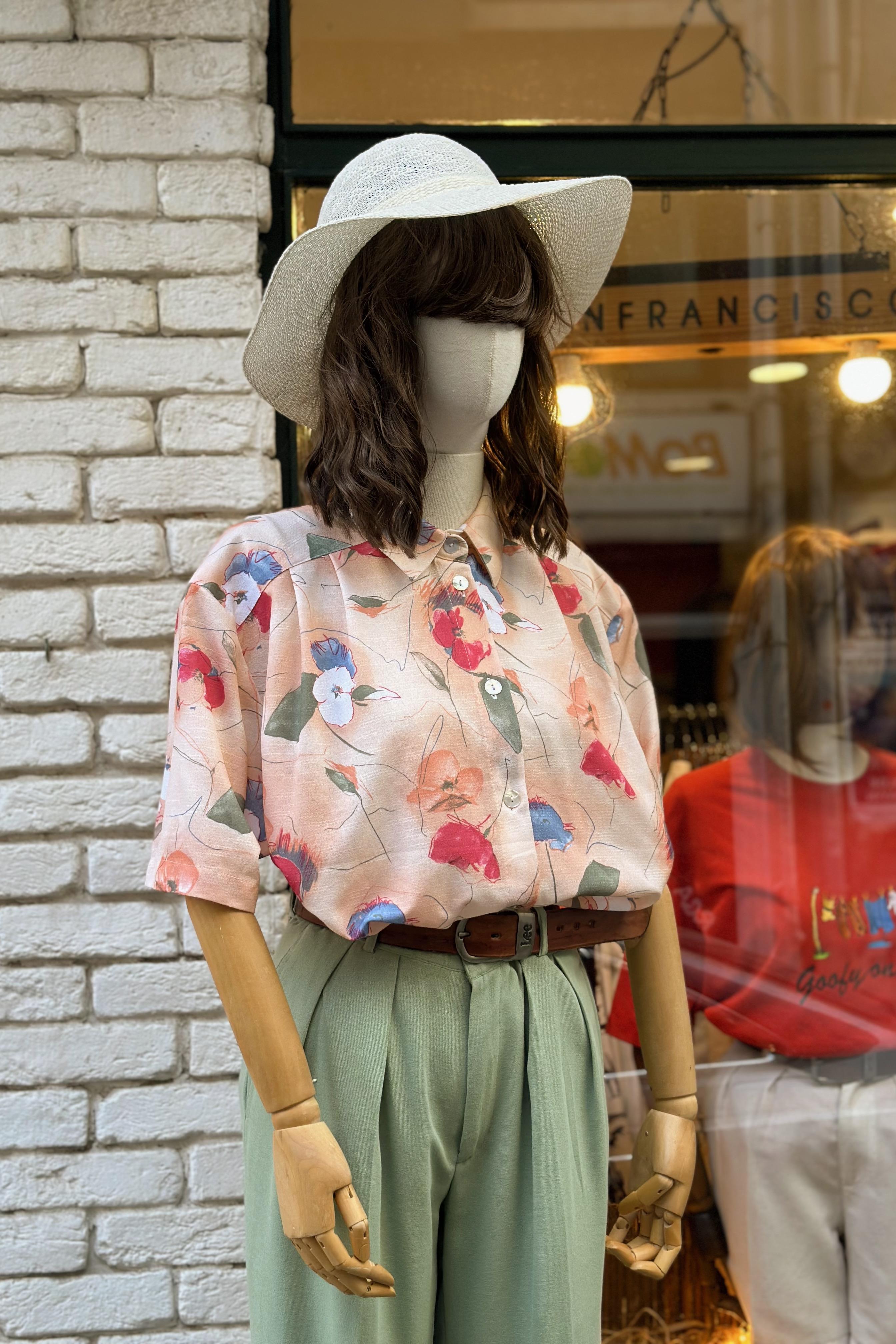 Vintage 90s Kadın Gömlek