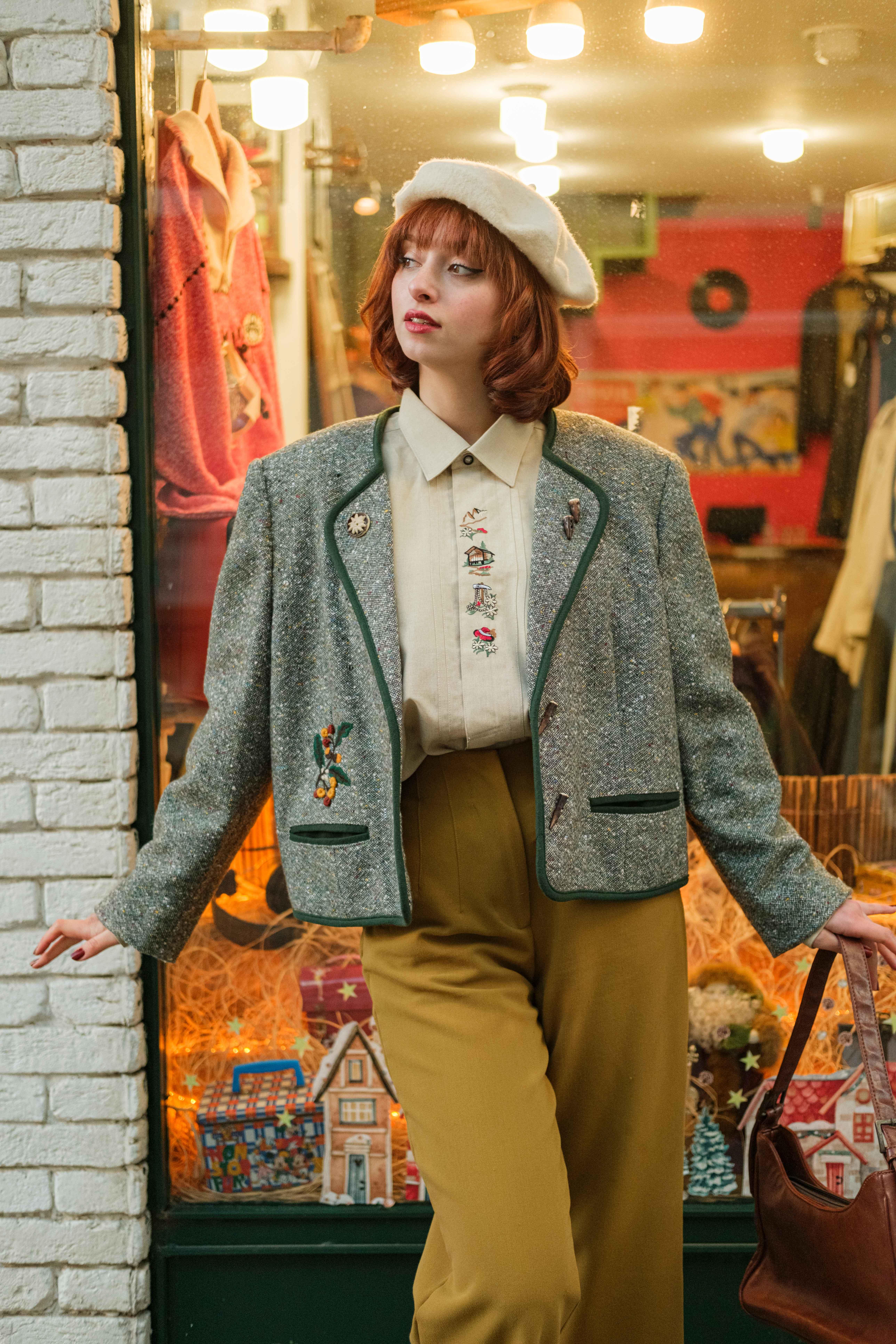 Vintage Austria Bavyera Wool Jacket