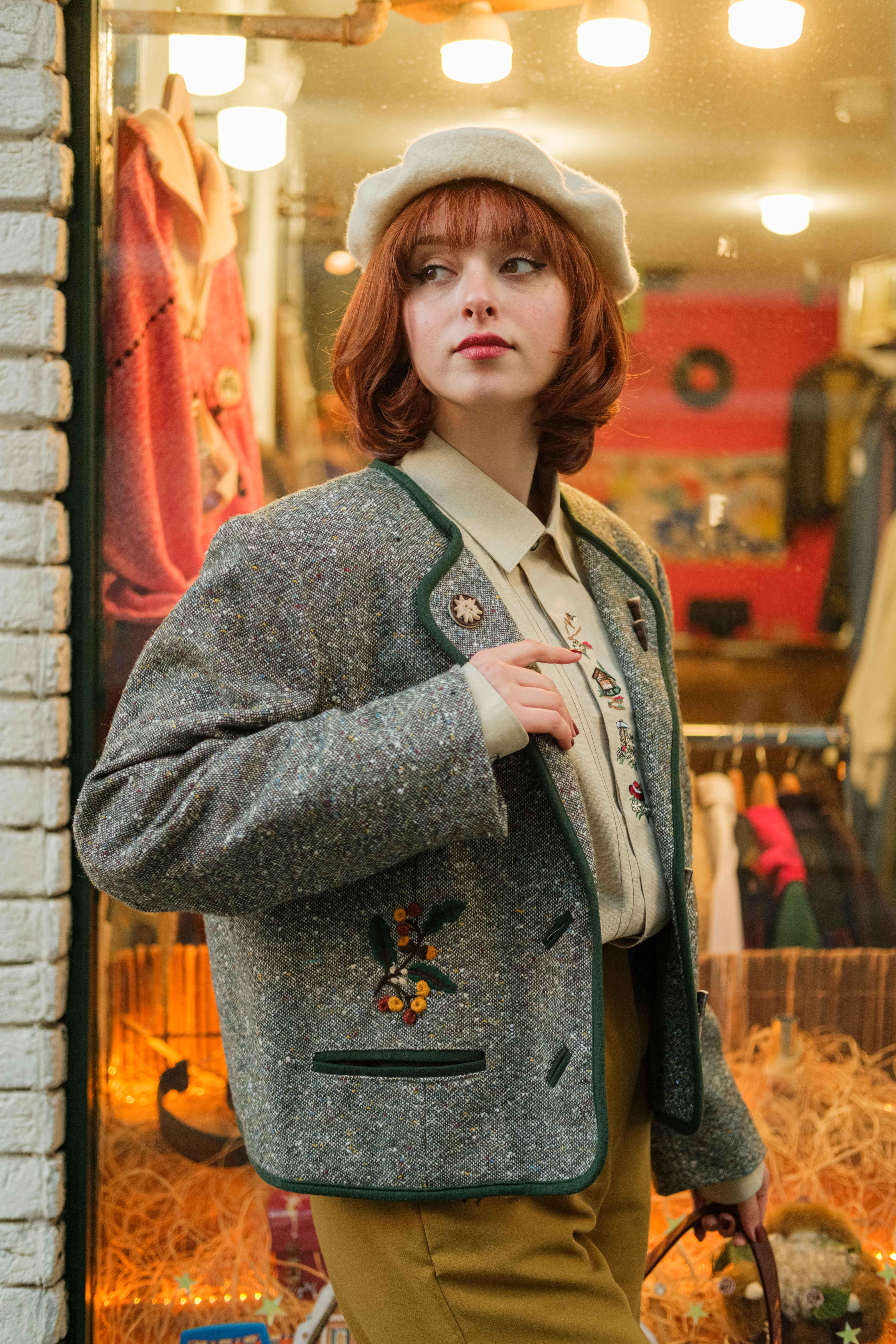 Vintage Austria Bavyera Wool Jacket