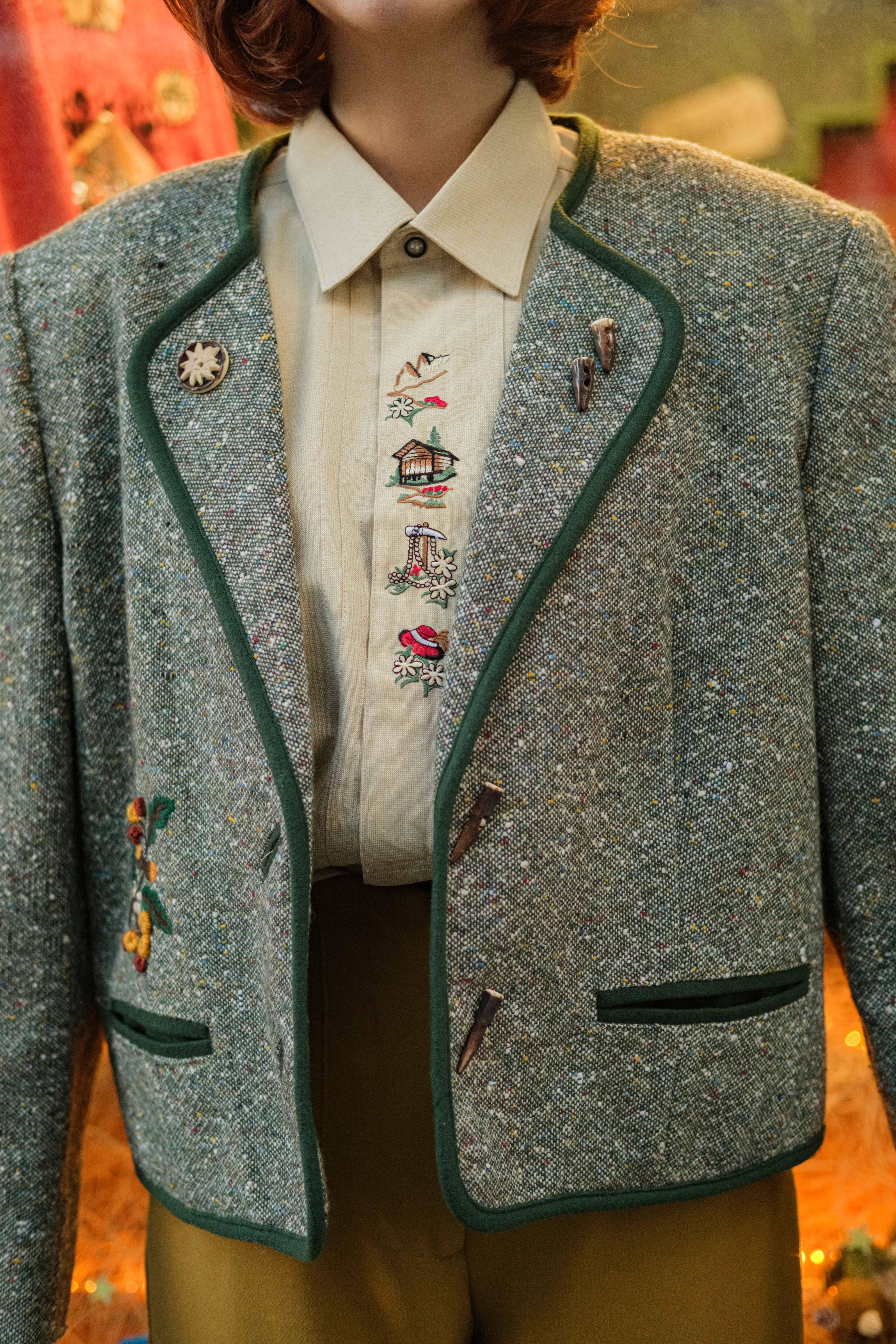 Vintage Austria Bavyera Wool Jacket