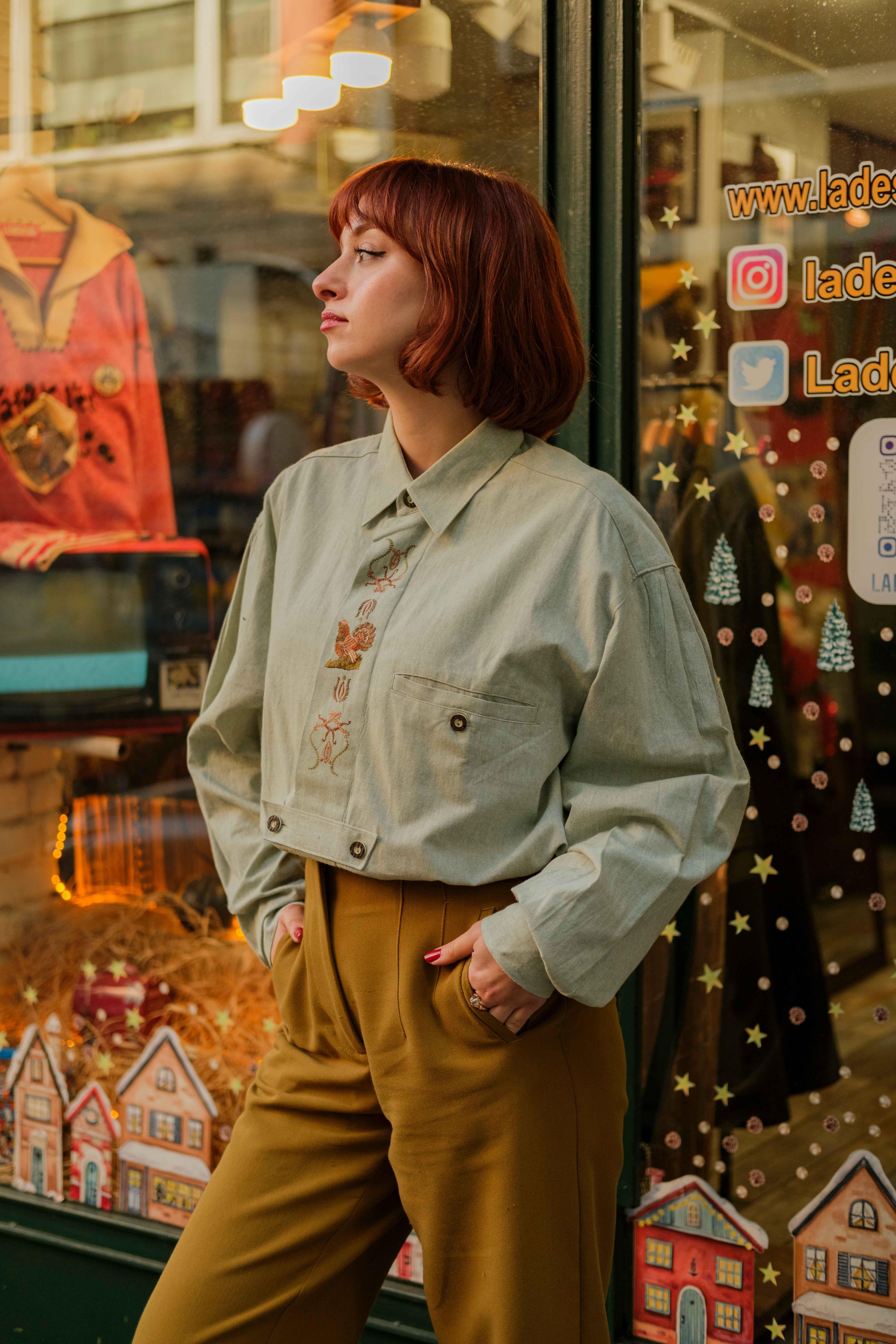 VİNTAGE BAVYERA GÖMLEK 