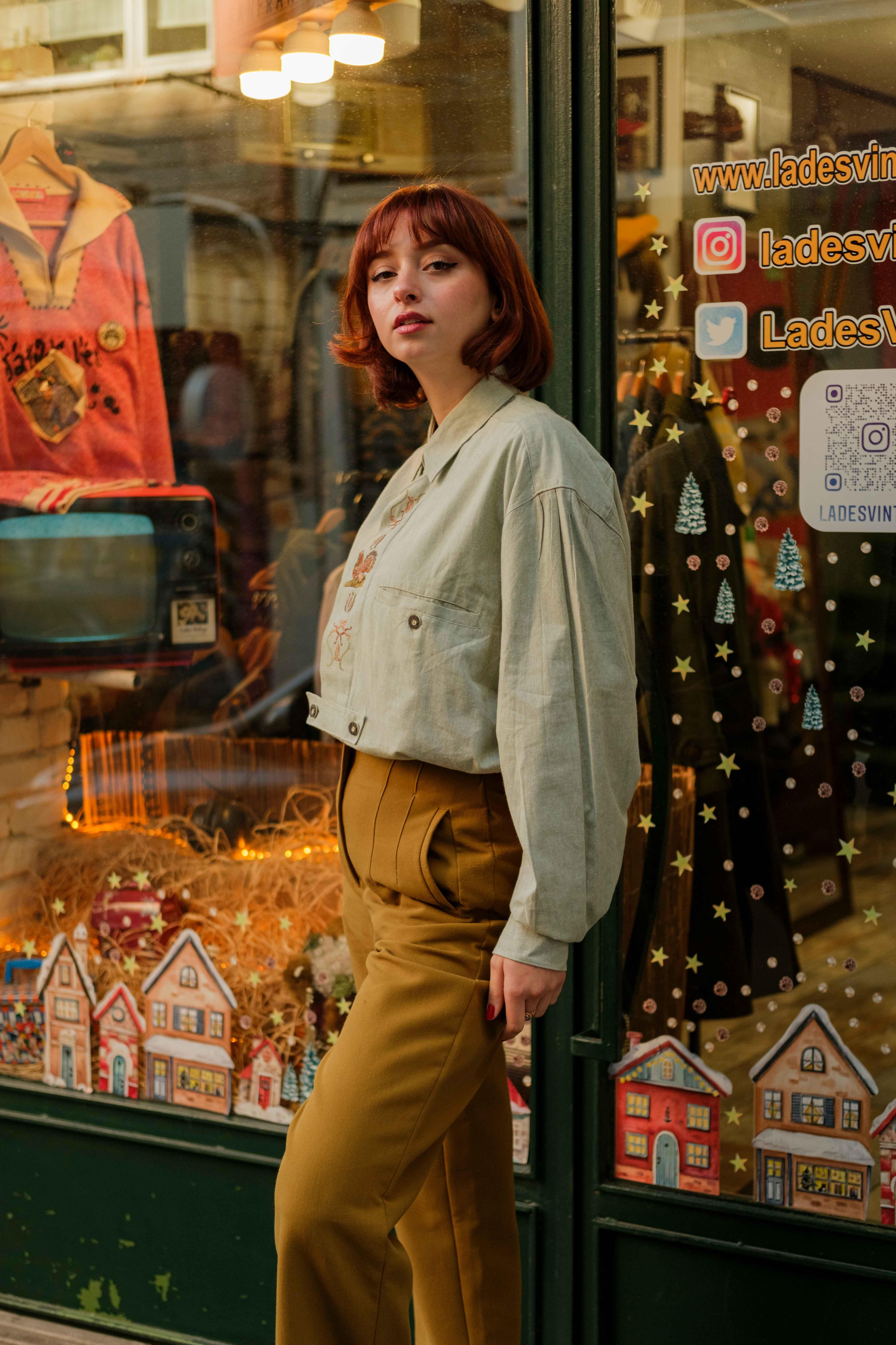 VİNTAGE BAVYERA GÖMLEK 