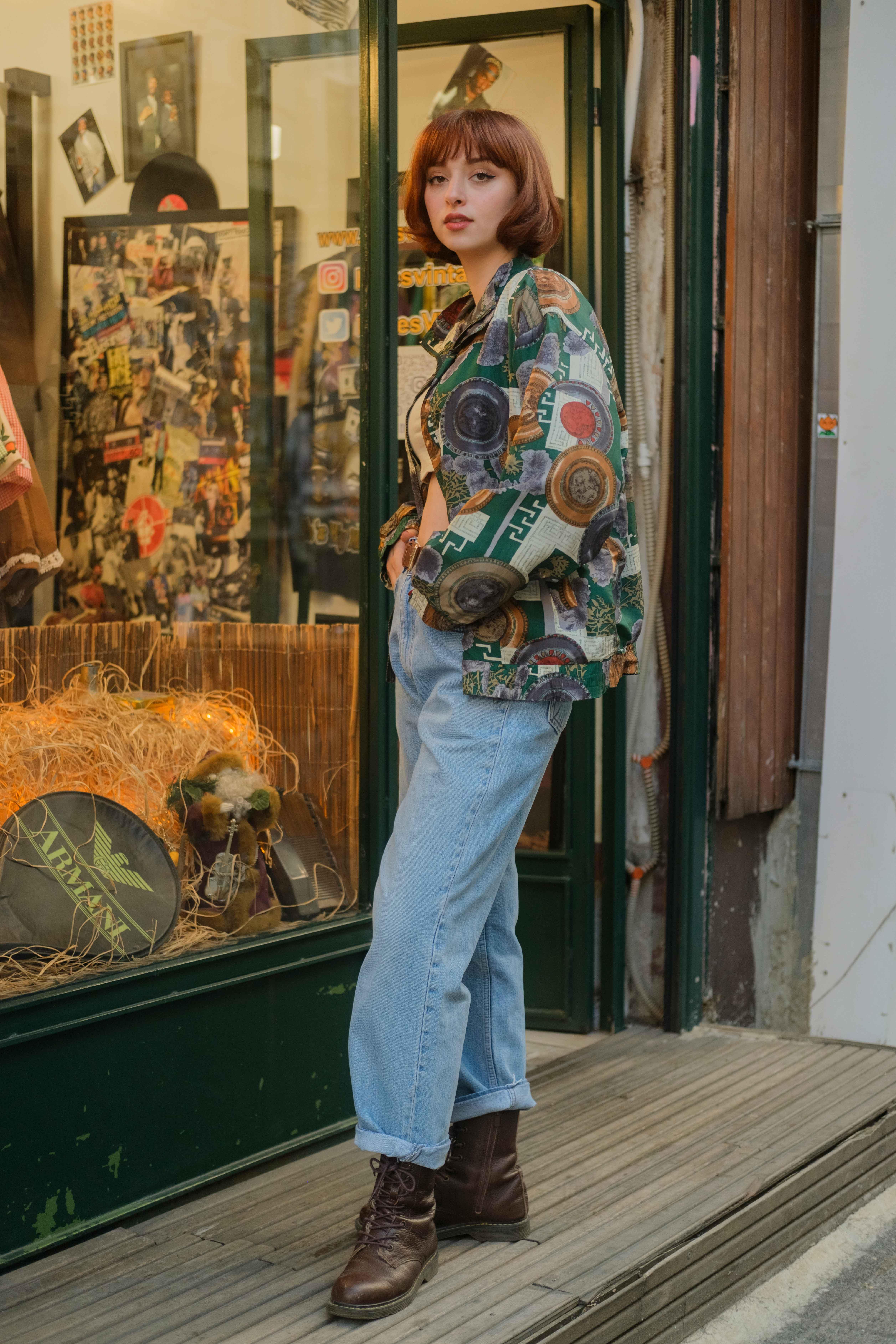 Vintage Etnik Unisex Ceket