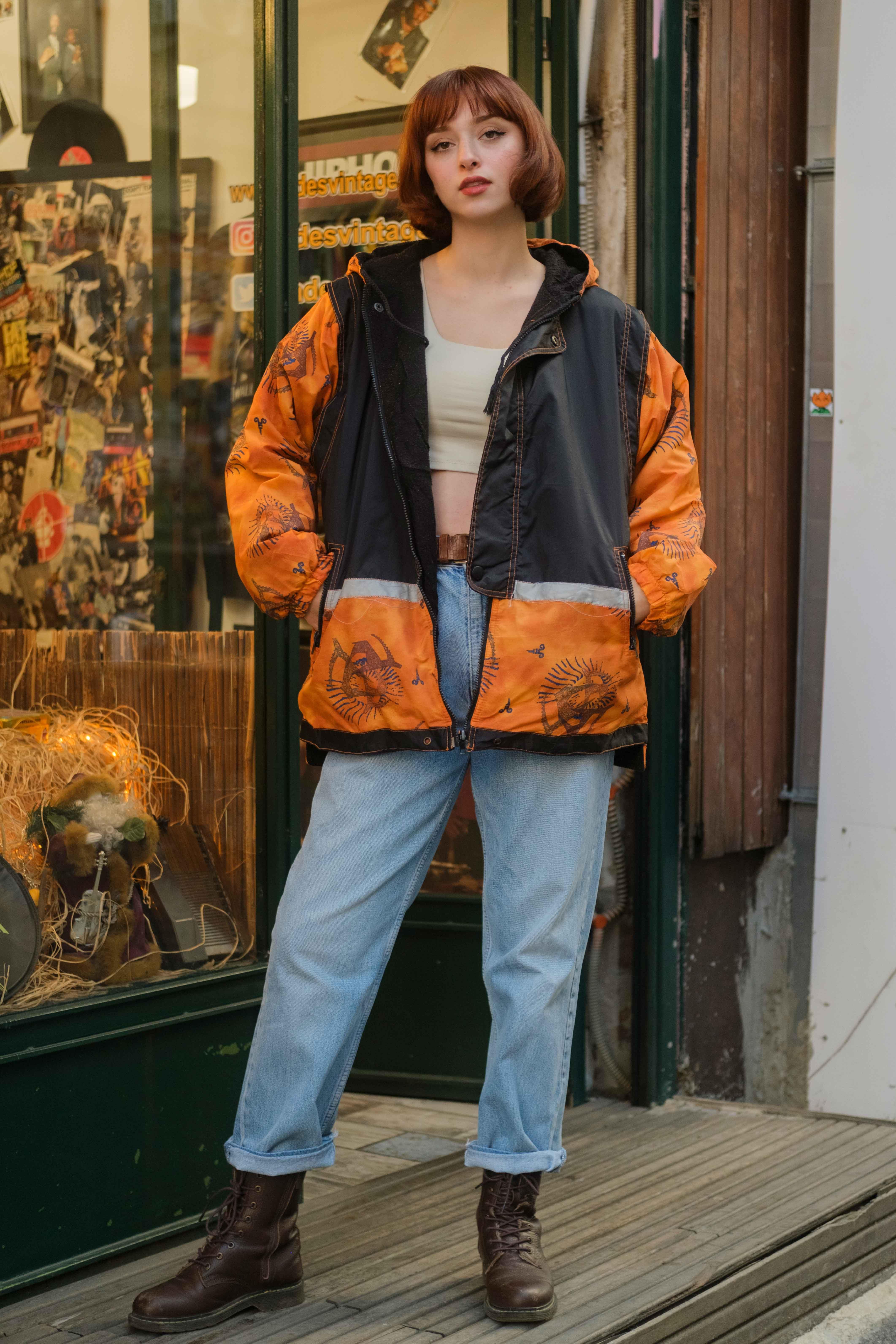 Vintage Etnik Unisex Mont