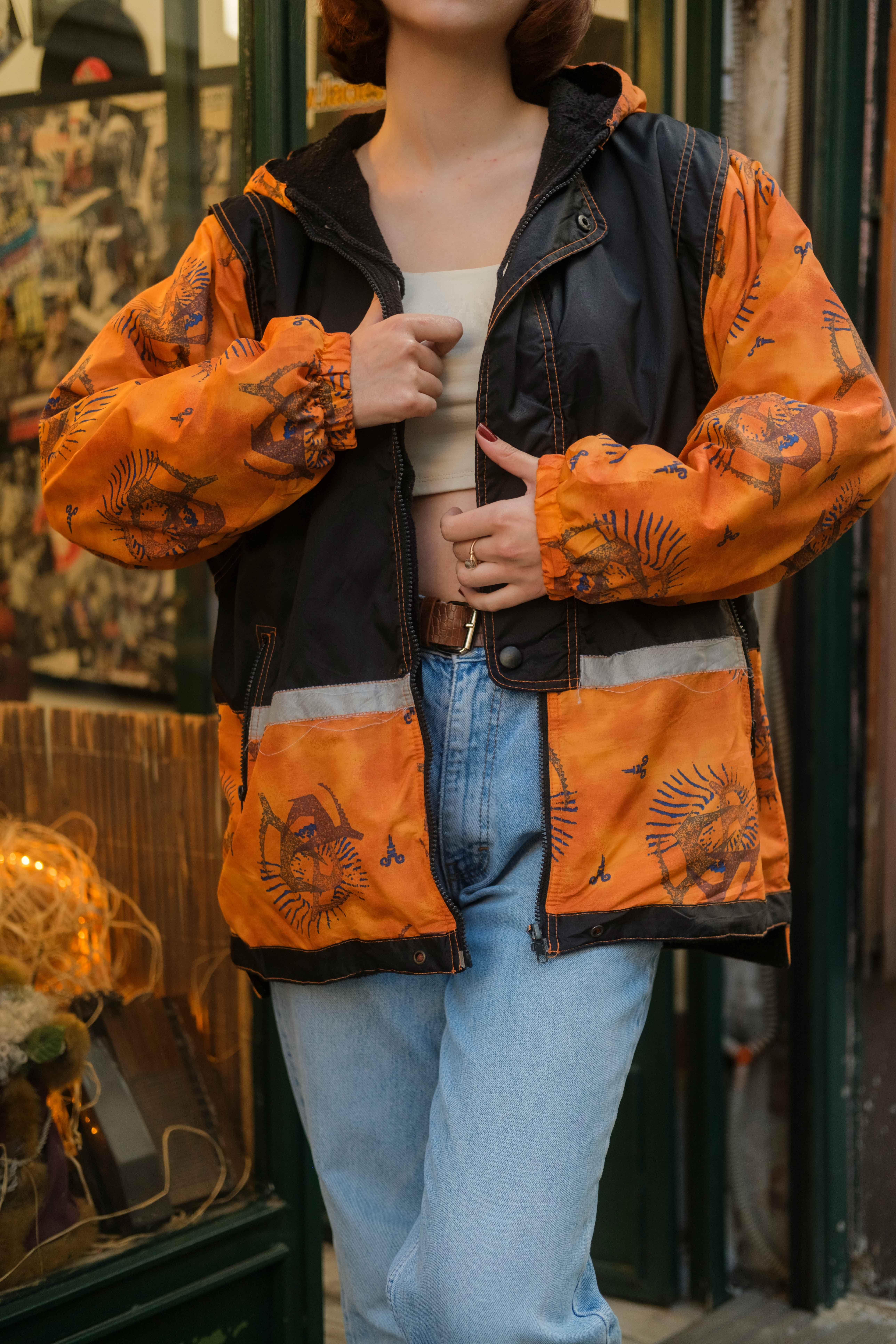 Vintage Etnik Unisex Mont