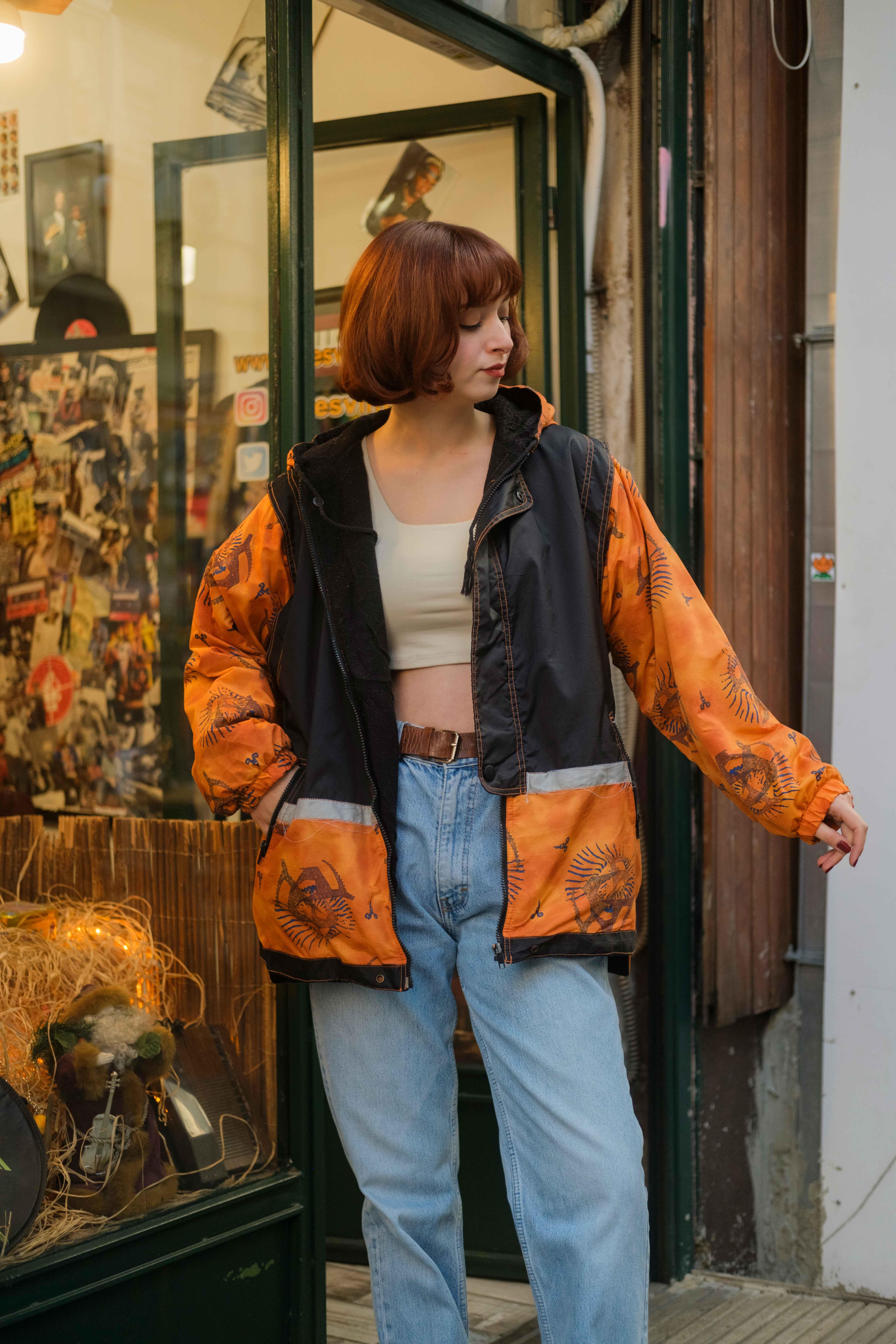 Vintage Etnik Unisex Mont