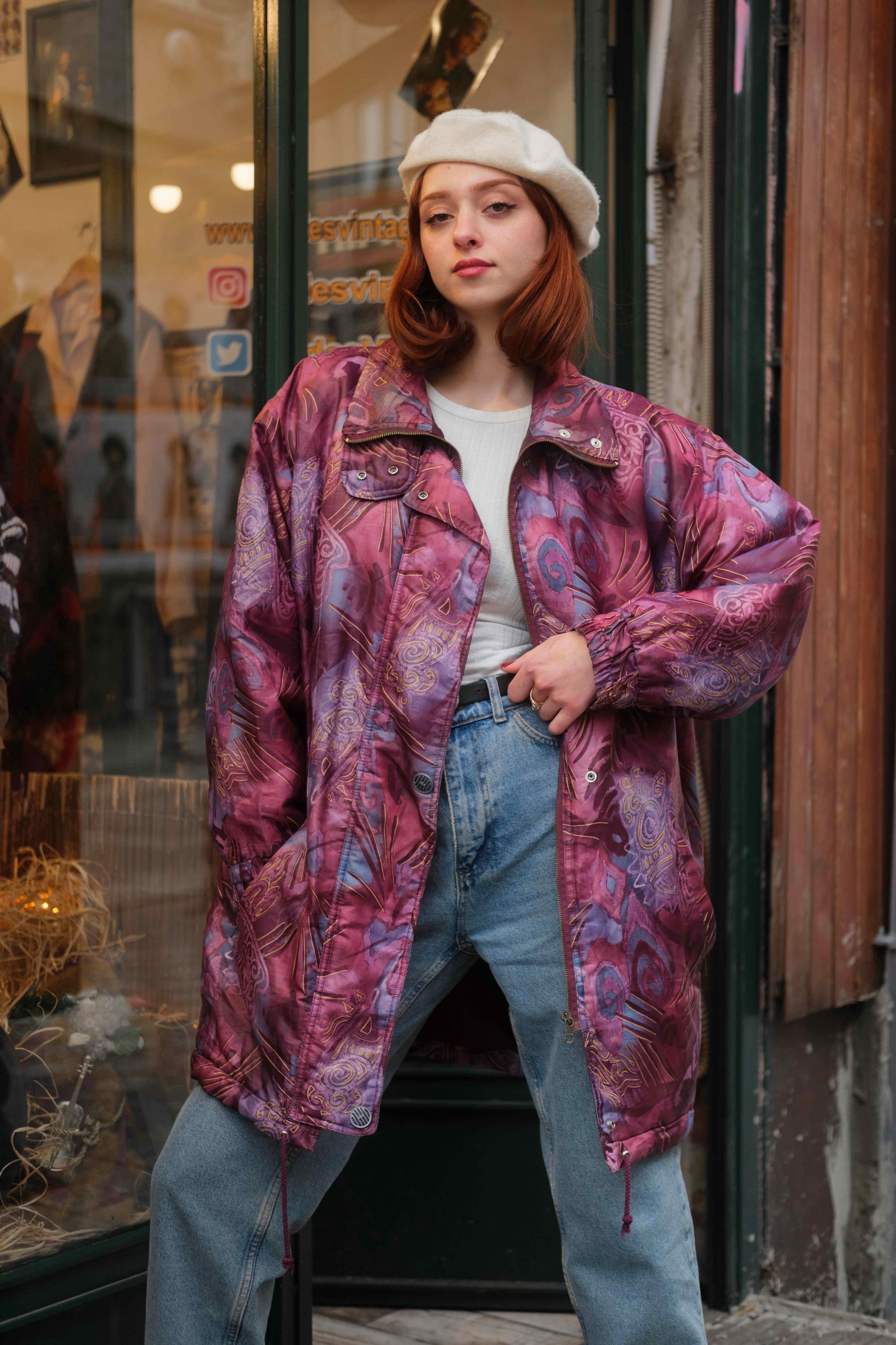 Vintage France Collection Unisex Mevsimlik Mont