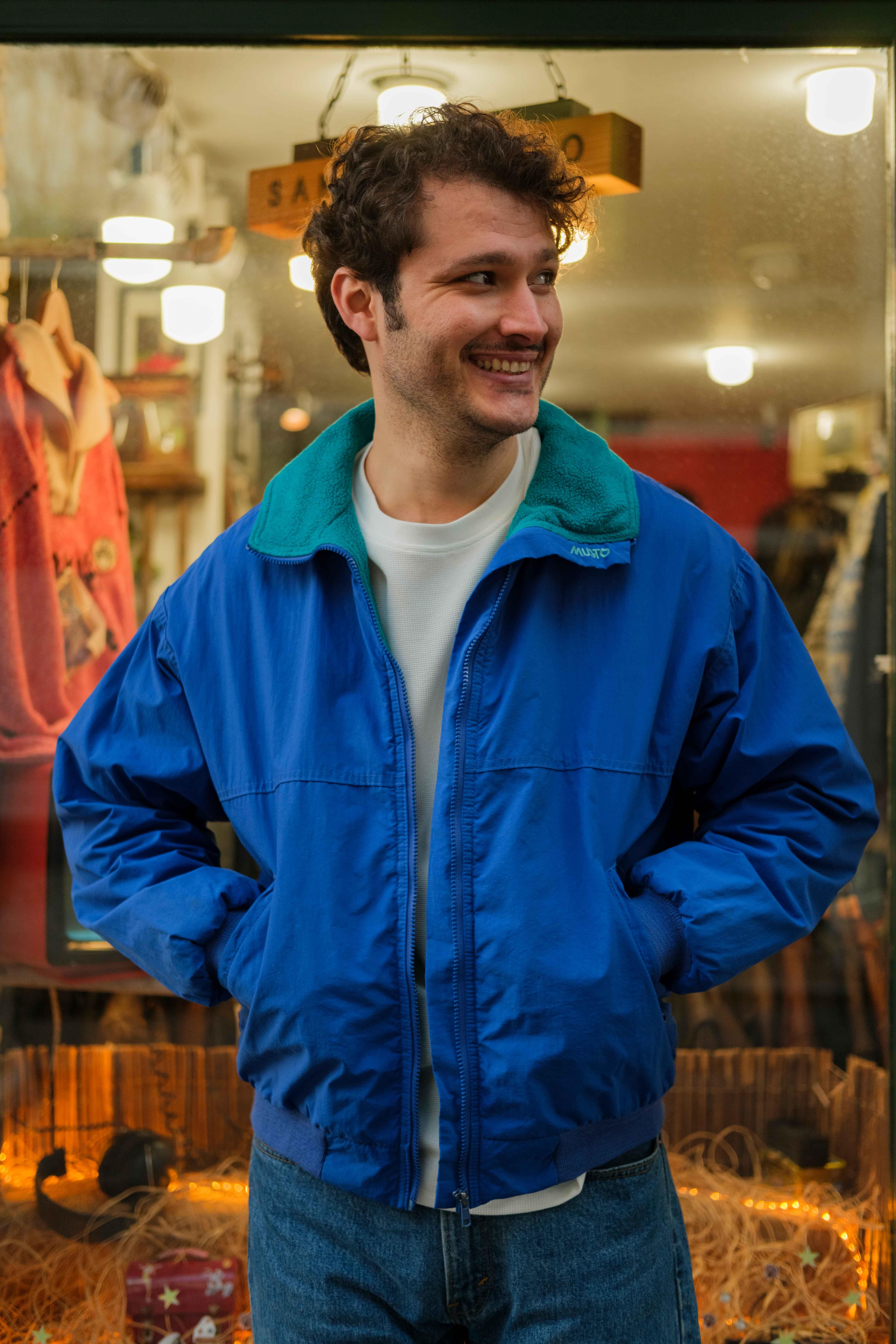 Vintage İçi Polarlı 90s Model Unisex Mont