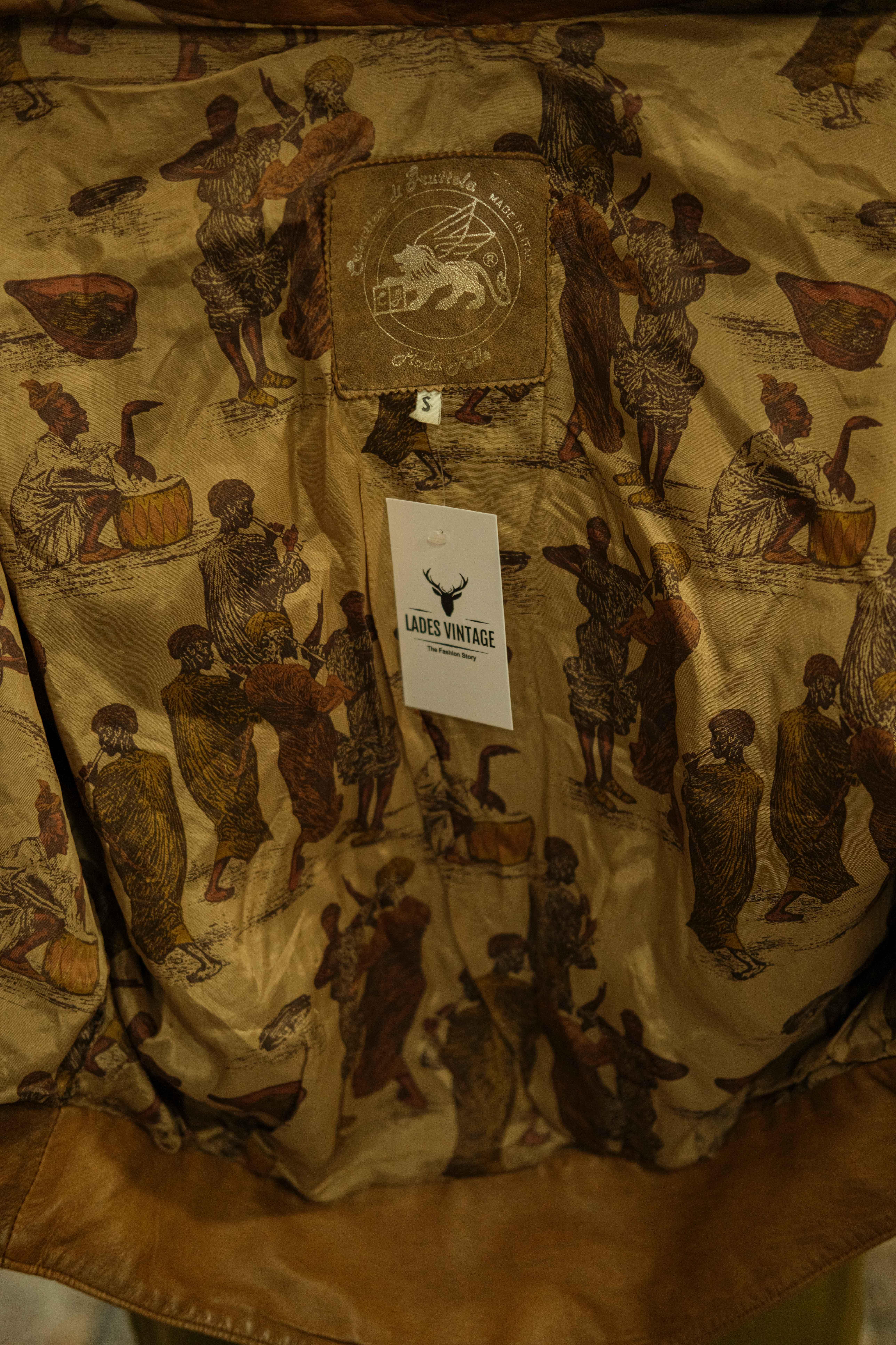 Vintage Italian Pelle Deri Ceket