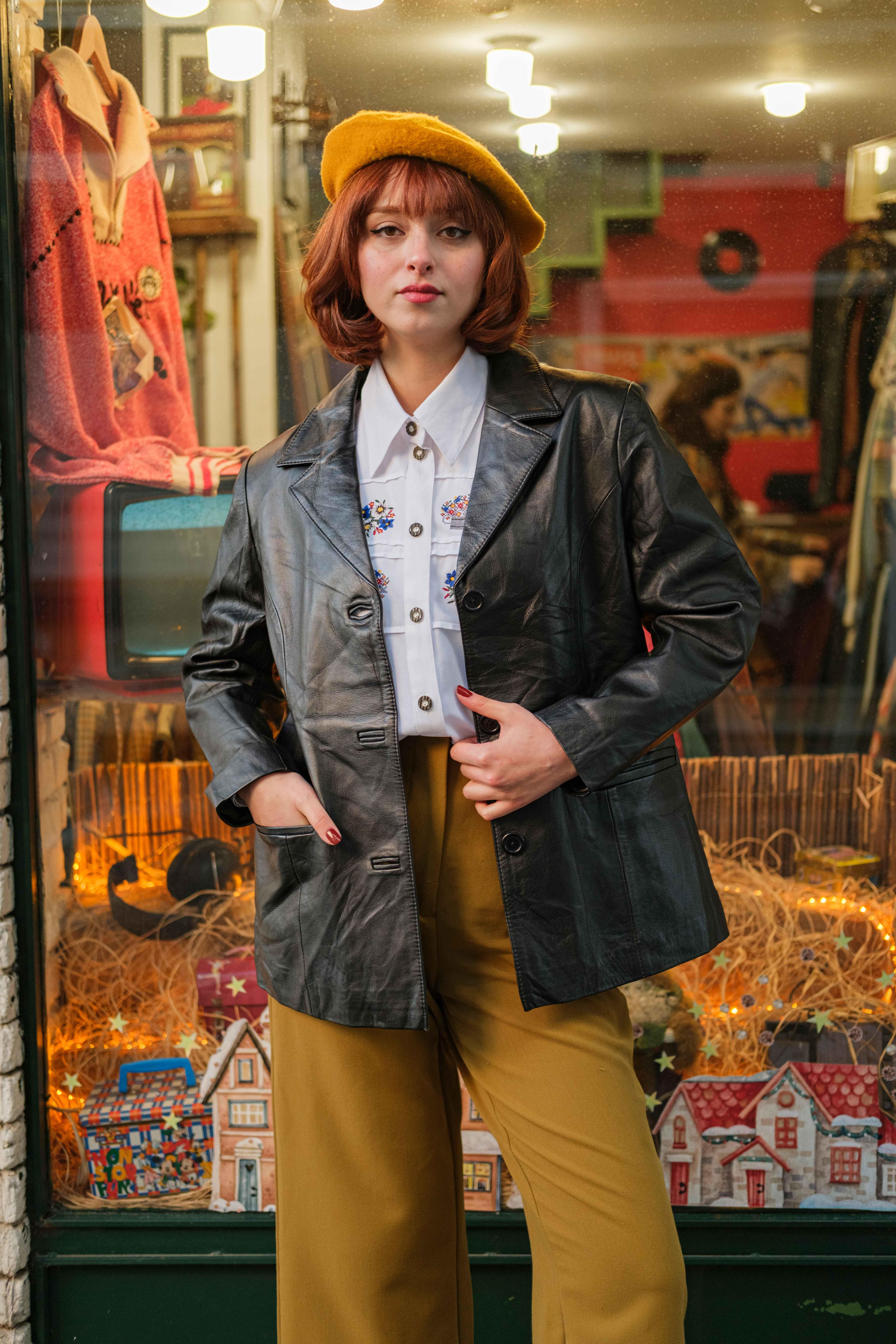 VİNTAGE KADIN BLAZER CEKET