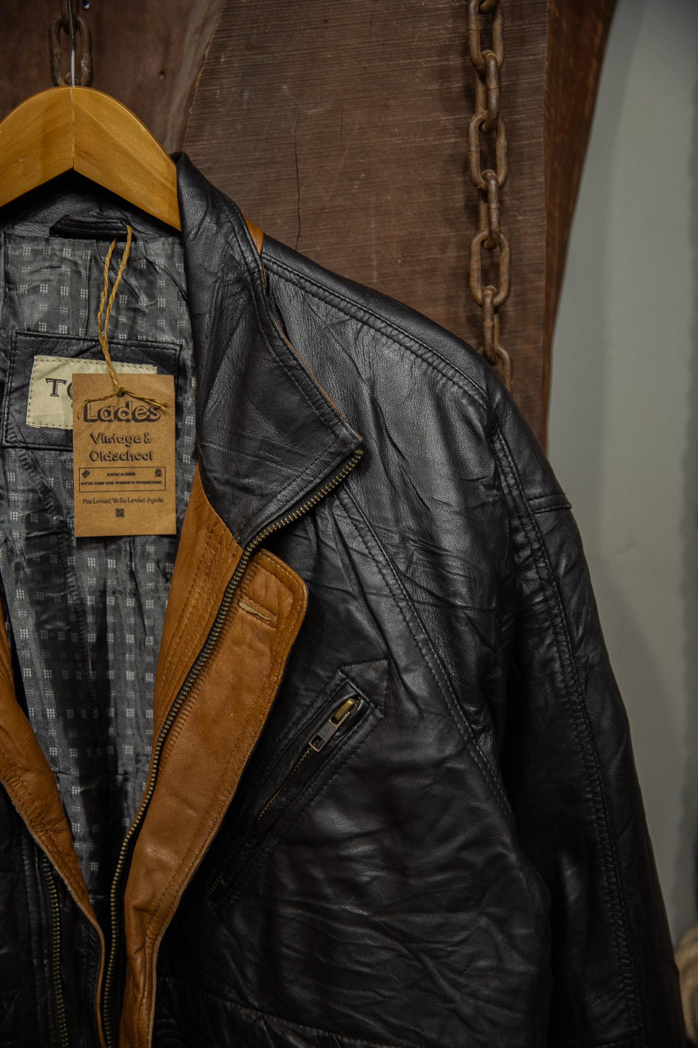 VİNTAGE SALAŞ BOMBER CEKET