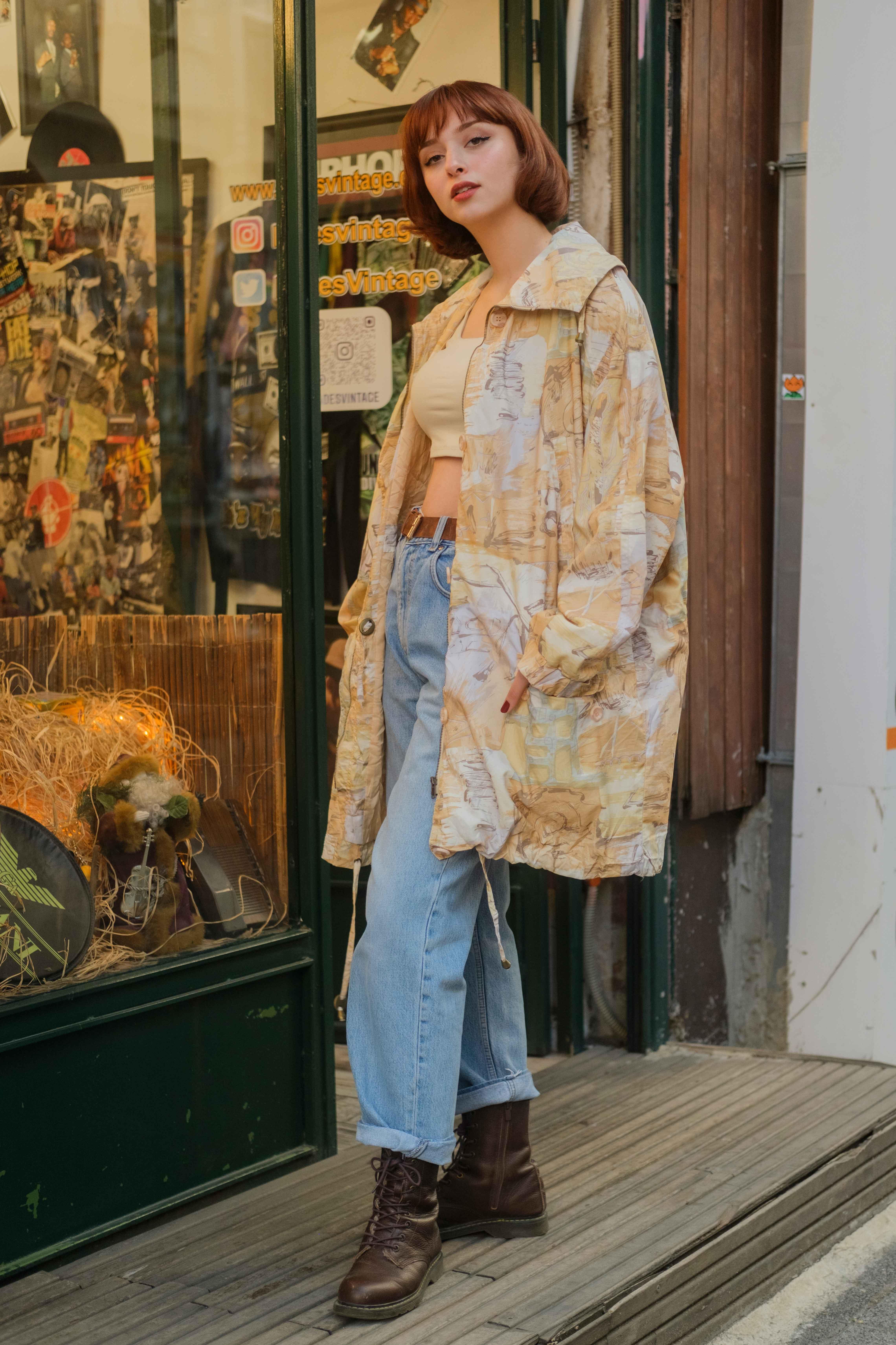 Vintage Salaş Mevsimlik Unisex Ceket