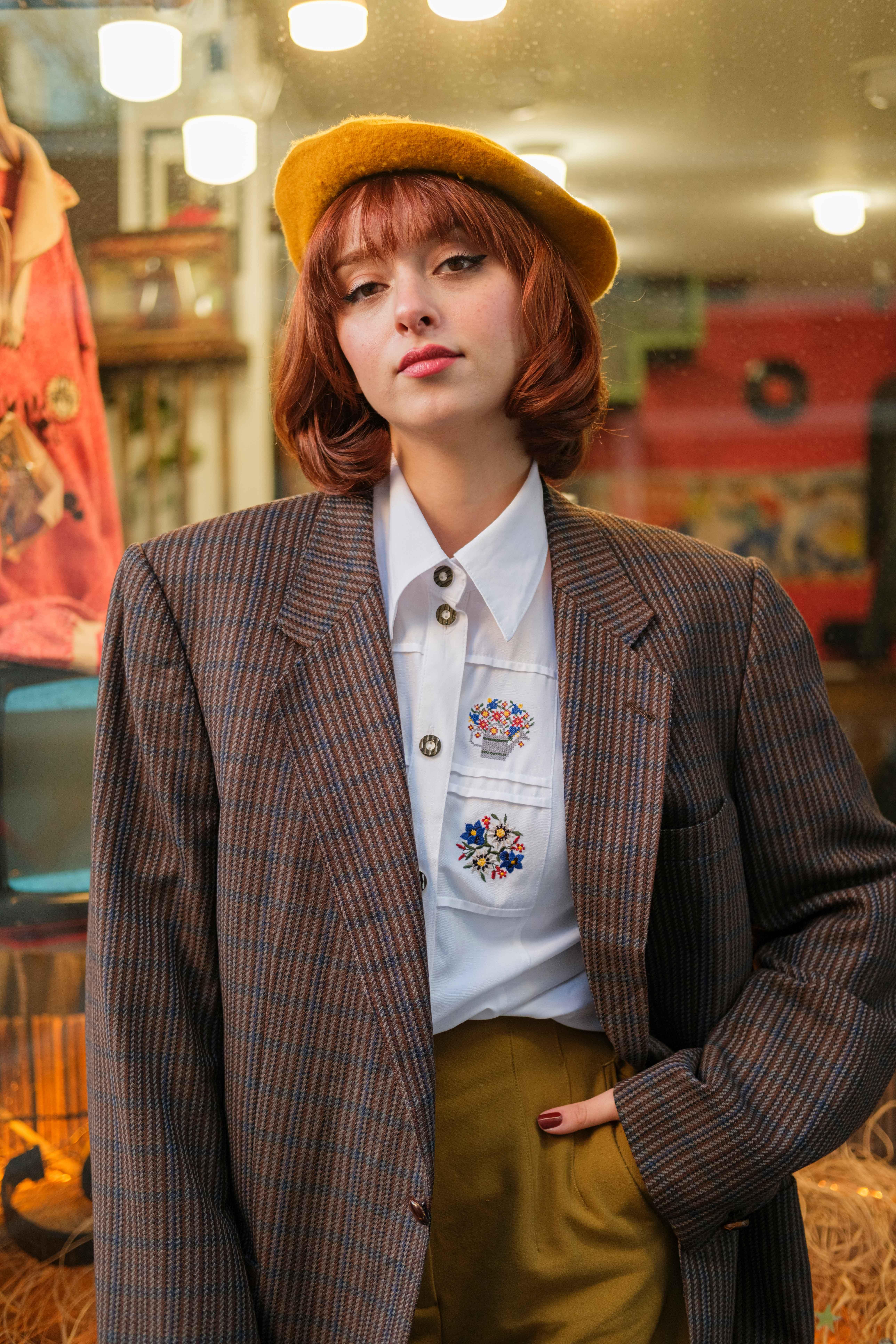 VİNTAGE UNİSEX BLAZER CEKET