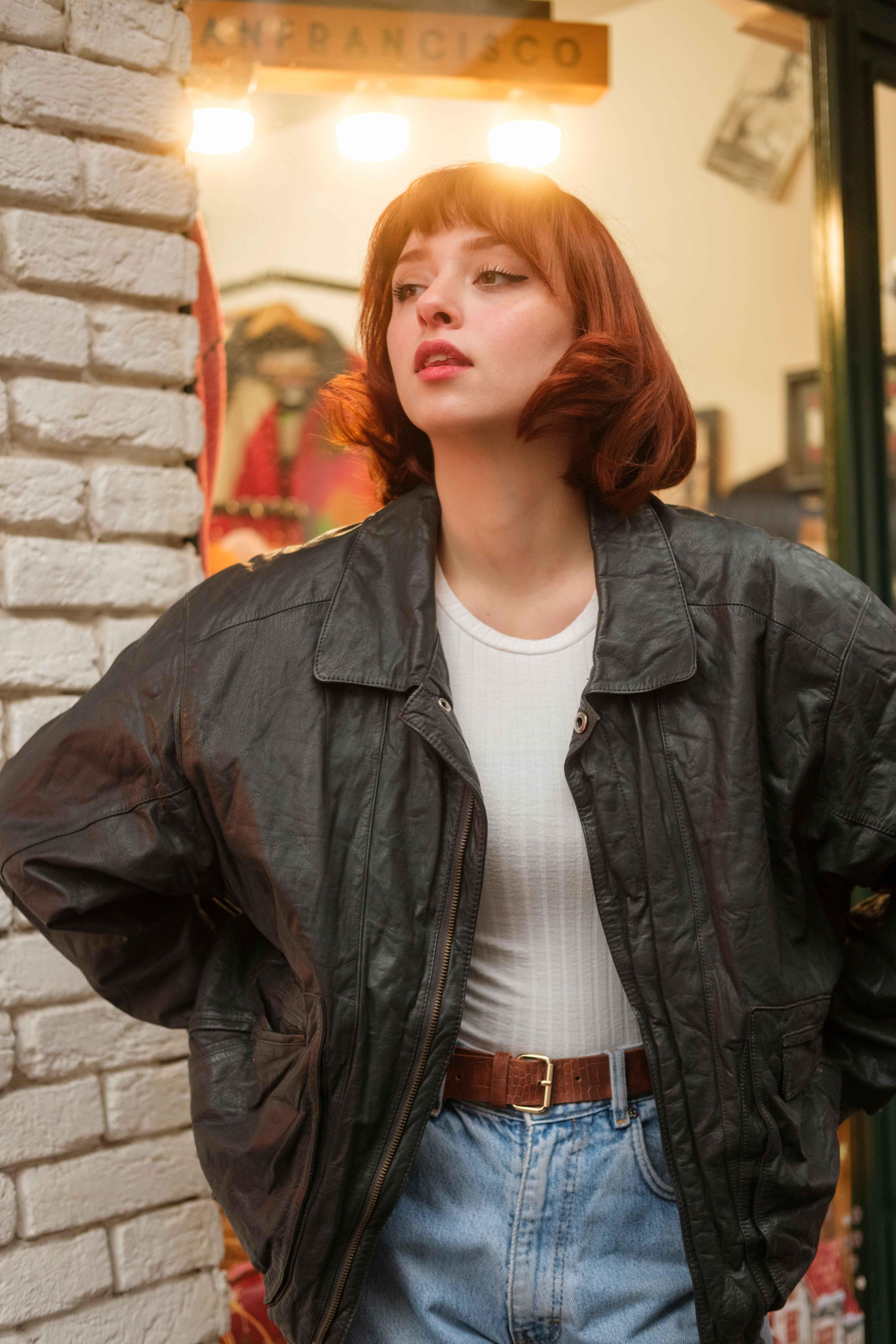 VİNTAGE UNİSEX BOMBER CEKET