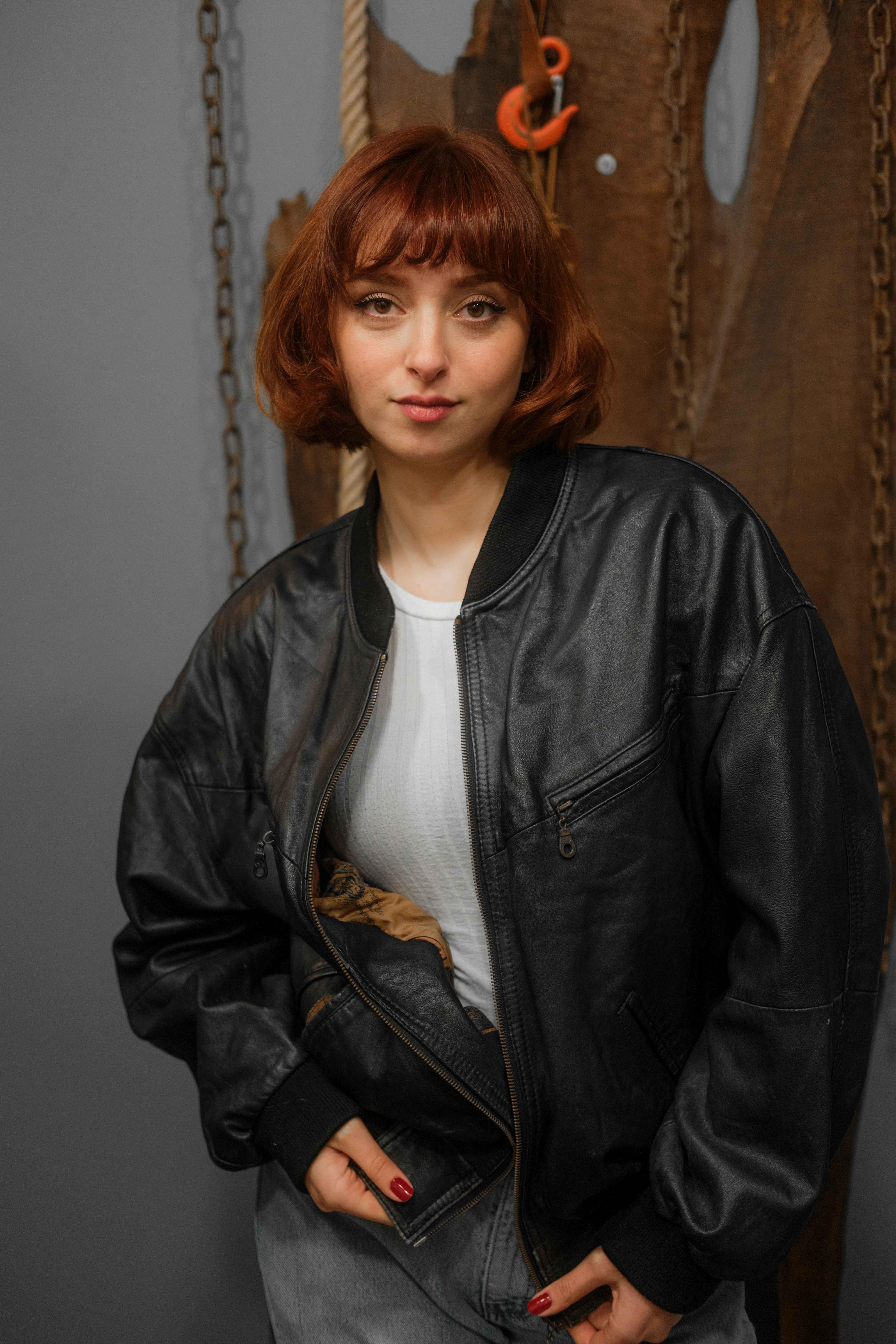 VİNTAGE UNİSEX BOMBER CEKET