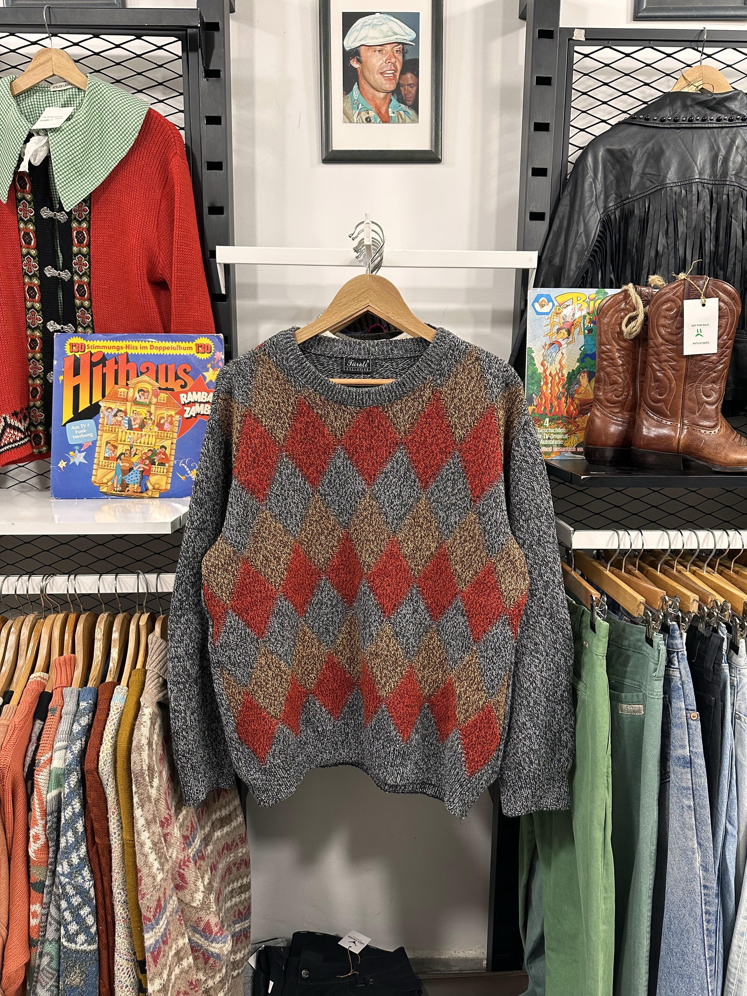 Vintage Unisex Salaş Kazak