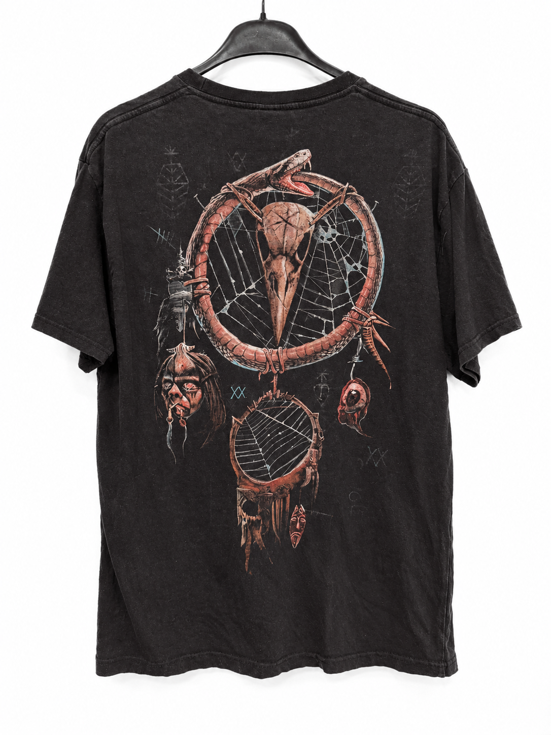 Voodoo/Gotik İskelet Tişört